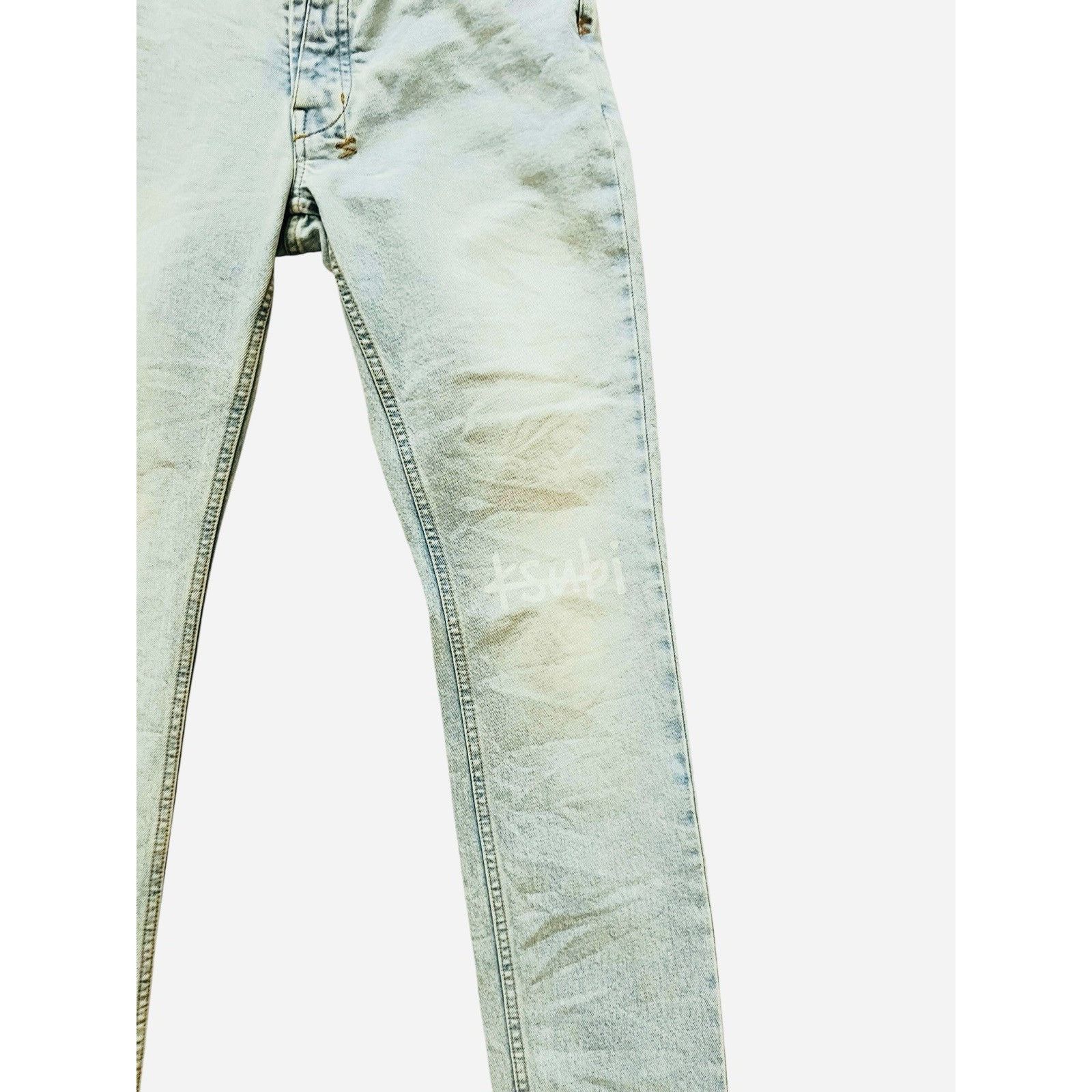 Ksubi Ksubi Jeans Mens Van Winkle Skinny Leg Light Blue Size 32/32 Size US 32 / EU 48 - 3 Thumbnail