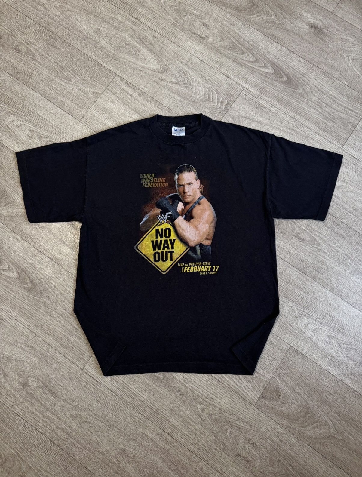 WWE 🔷Vintage WWF No Way Out RVD (Rob Van Dam) Wrestling T-shirt🔷 Size US XL / EU 56 / 4 - 1 Thumbnail
