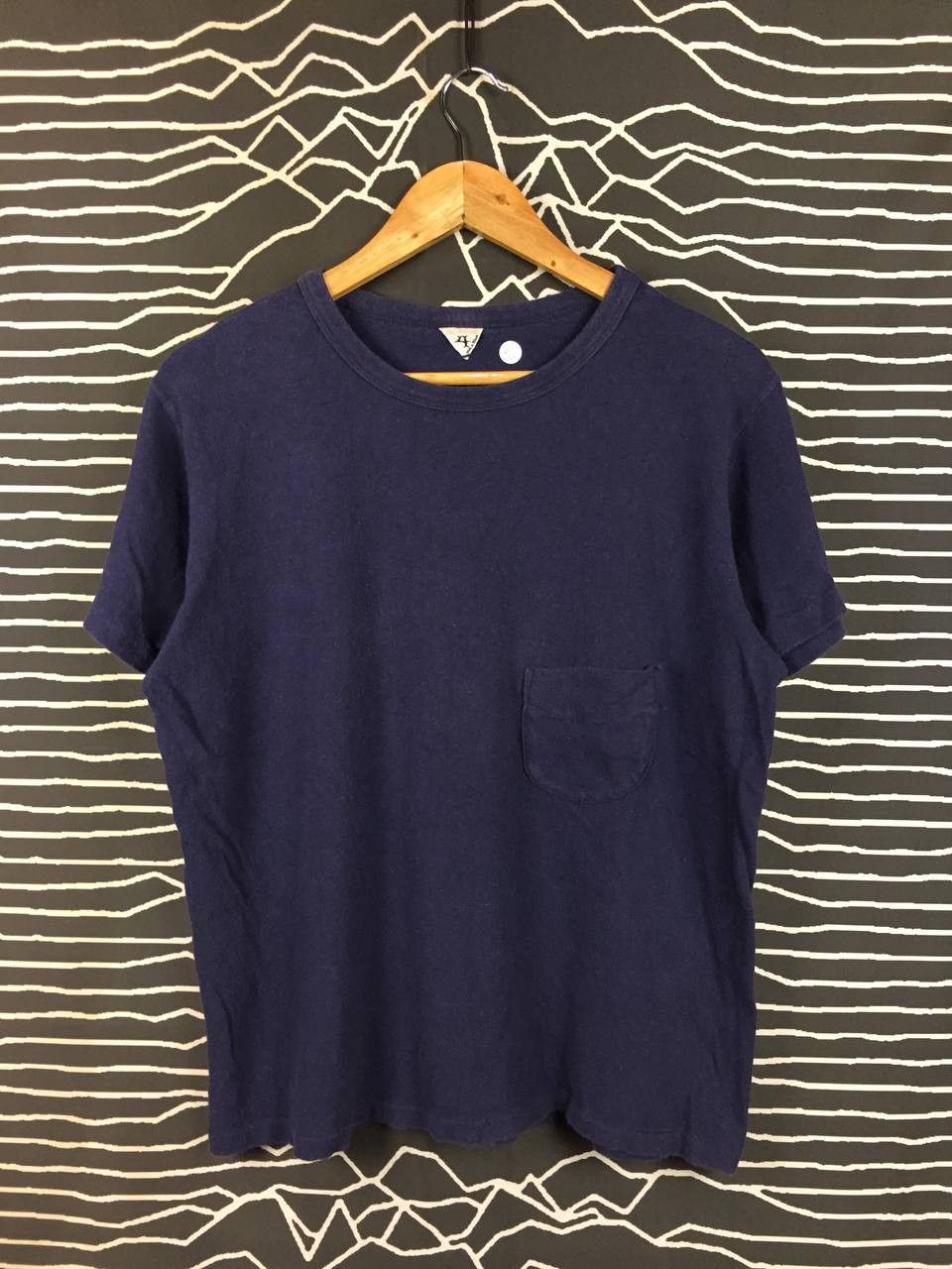 FilMelange FilMelange Made in Japan Casual Single Pocket Boxy Fit Tee Size US L / EU 52-54 / 3 - 1 Thumbnail
