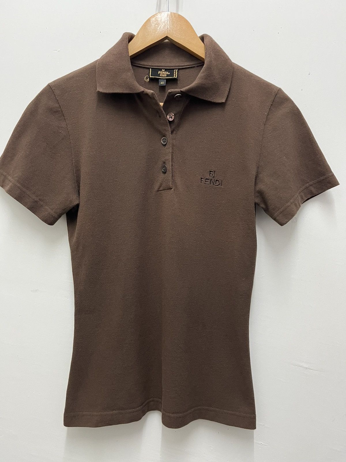 Fendi Vintage Fendi Polos Women Size S / US 4 / IT 40 - 2 Thumbnail