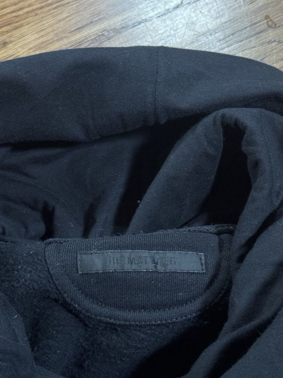 Helmut Lang Mens Helmut Lang Black Funnel Neck Sweatshirt Size XL Size US XL / EU 56 / 4 - 2 Thumbnail