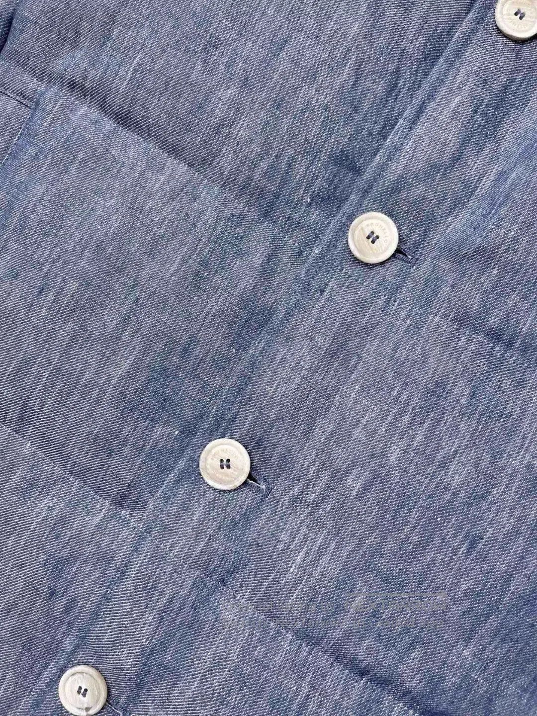 Brunello Cucinelli Brunello Cucinelli Blue Down Vest. Size US S / EU 44-46 / 1 - 4 Thumbnail
