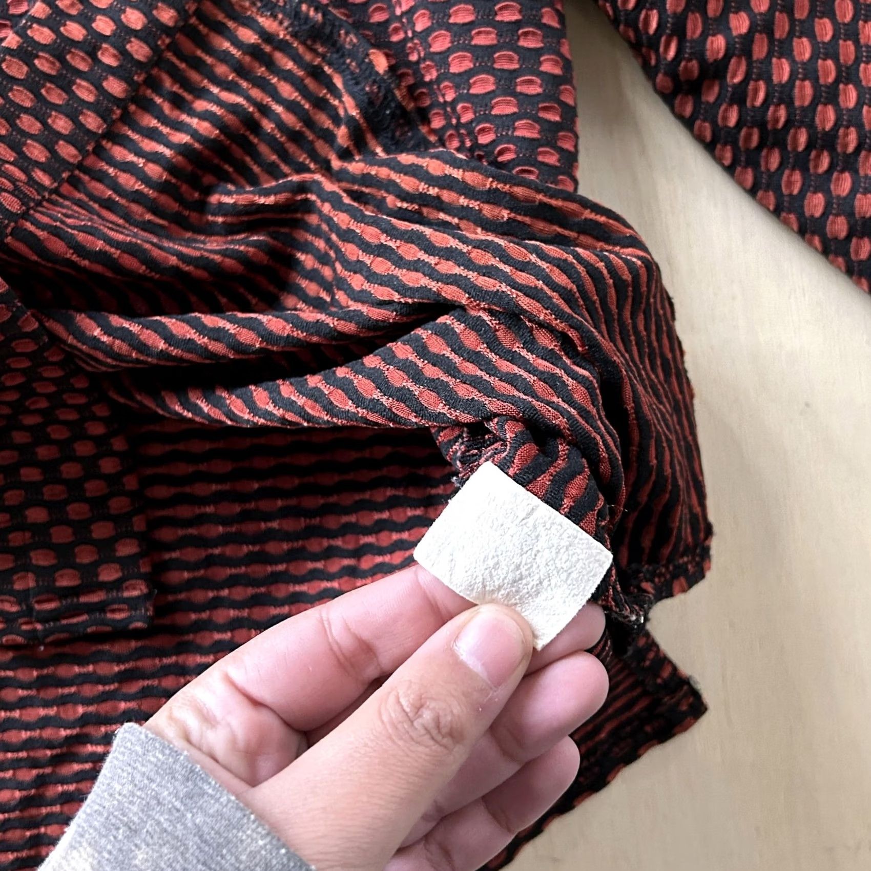 Vintage Positano Charles Lapson Shirt Mens Medium Red Geometric Button-Up Vintage 90s Size US M / EU 48-50 / 2 - 4 Thumbnail