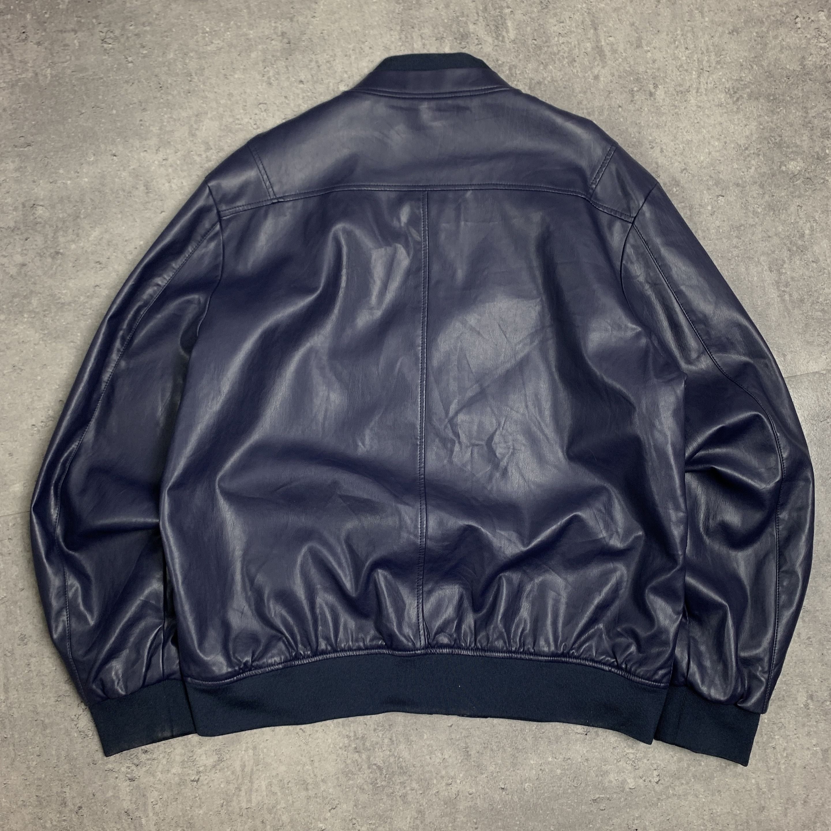 Designer × Trussardi Trussardi navy bomber - XL Size US XL / EU 56 / 4 - 2 Thumbnail