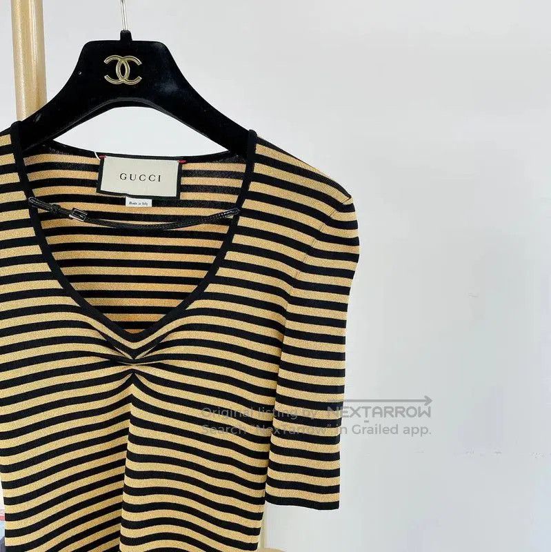 Dior Dior Striped Long Sleeve Pullover Sweater . Size XS / US 0-2 / IT 36-38 - 3 Thumbnail