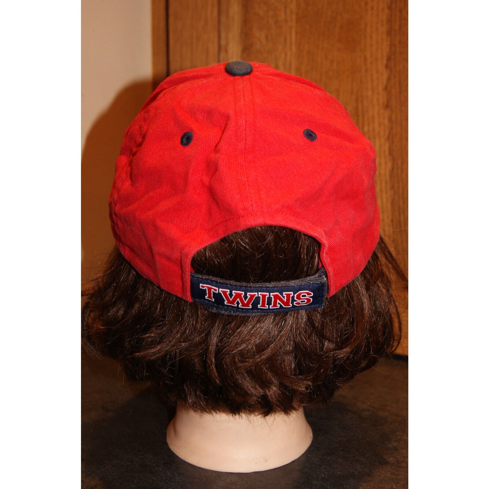 MLB Vintage 90s Minnesota Twins Red Hat Cap Casual Fit Red Size ONE SIZE - 4 Thumbnail