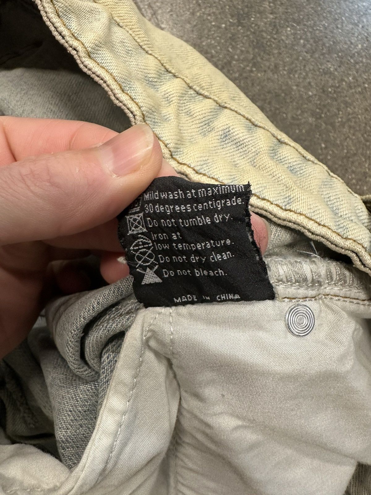 Who Decides War Who Decides War Embroidered Jeans Blue Size US 36 / EU 52 - 4 Thumbnail