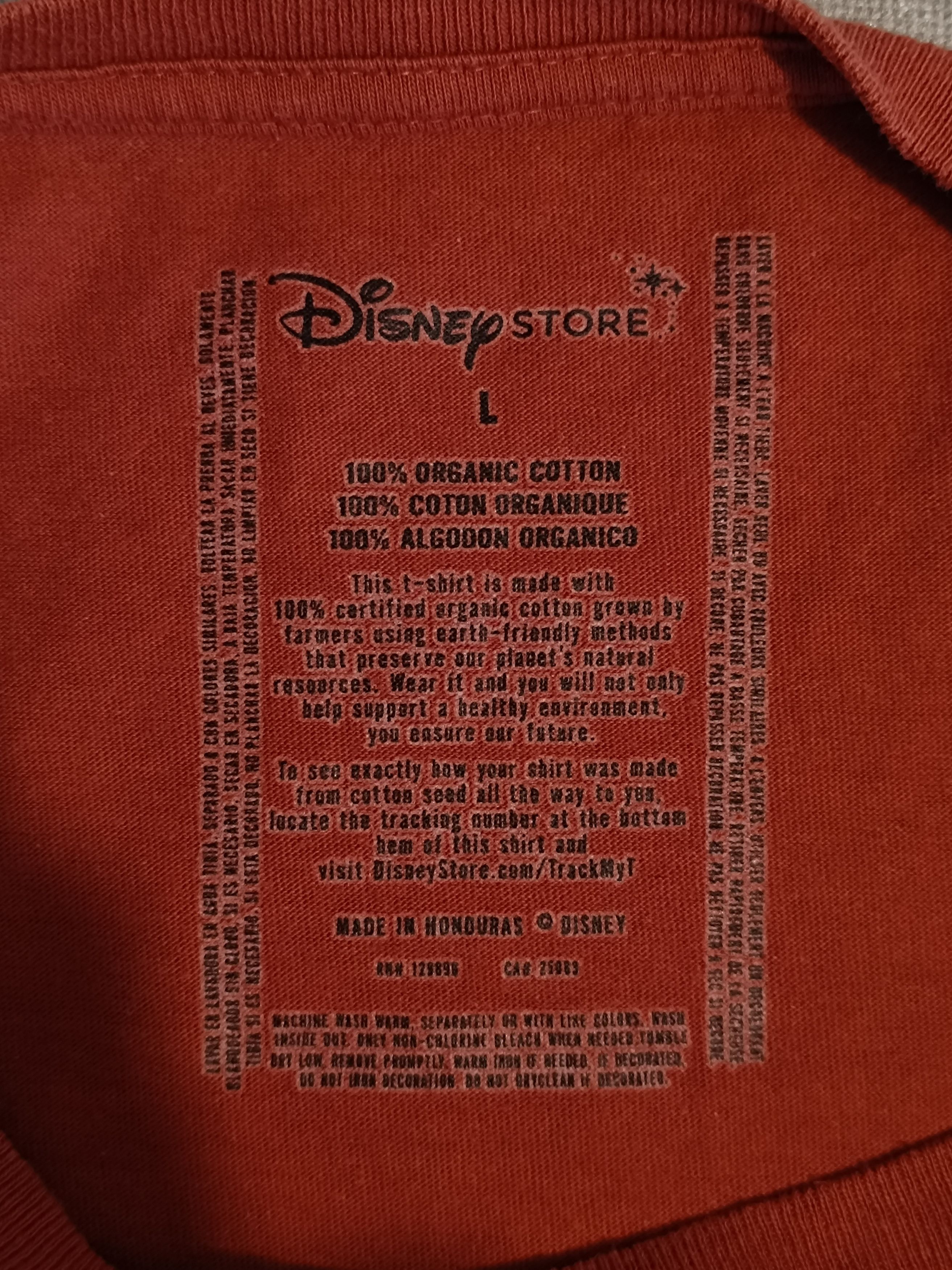 Disney × Vintage Orange T-shirt / Goofy / Disney Size US L / EU 52-54 / 3 - 5 Thumbnail