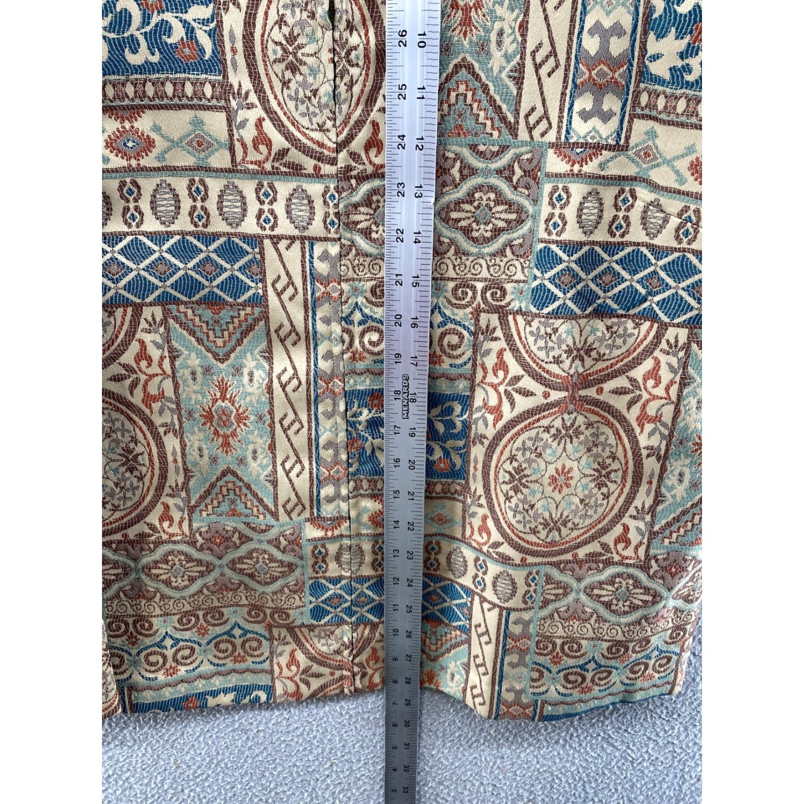 Vintage VINTAGE Alfred Dunner Women's Paisley Tapestry Floral Full Zip Blazer Jacket Size 14 Size XL / US 12-14 / IT 48-50 - 5 Thumbnail