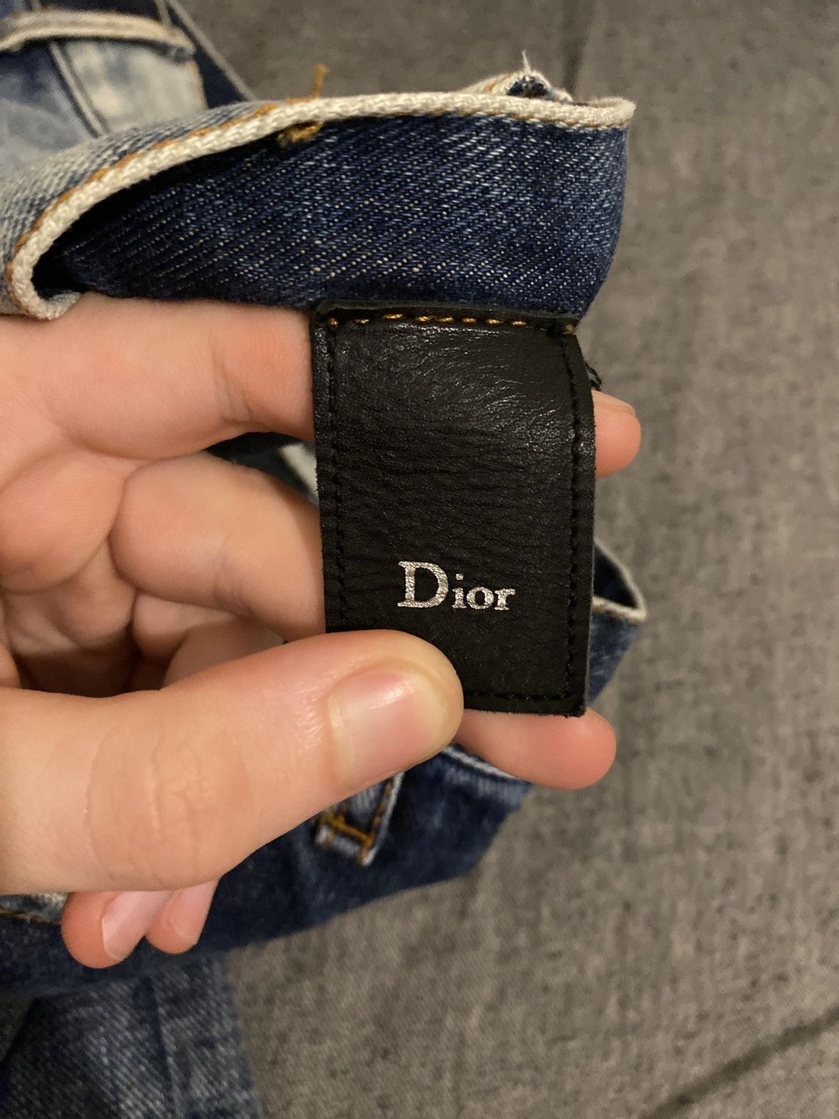 Dior dior homme heidi slimane y2k distressed jean Size US 32 / EU 48 - 12 Thumbnail