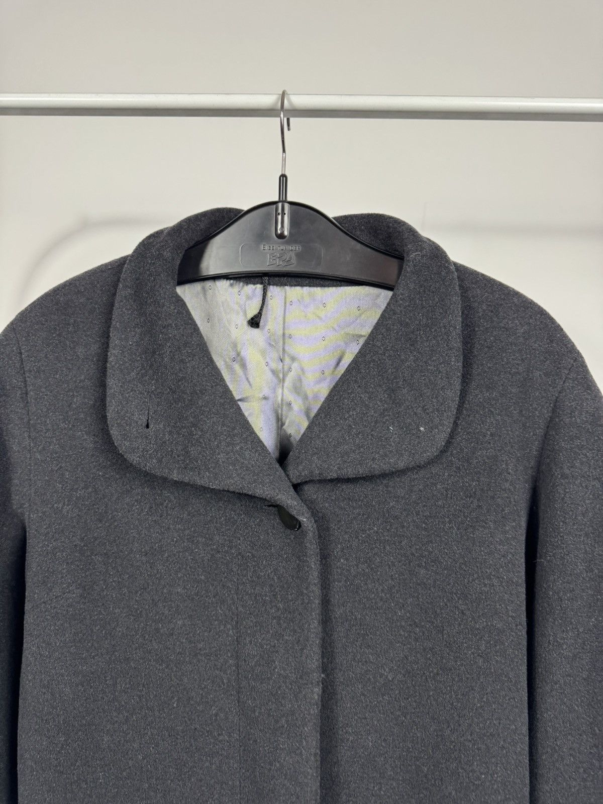 Other Cashmere Virgin Wool Black Jacket Short Coat Wool Blazer Size L / US 10 / IT 46 - 4 Thumbnail