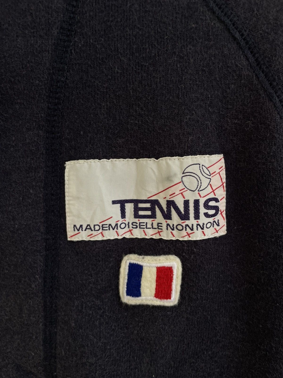 Mademoiselle Non Non Vintage Mademoiselle Non Non Tennis zip up hoodie Size US M / EU 48-50 / 2 - 6 Thumbnail