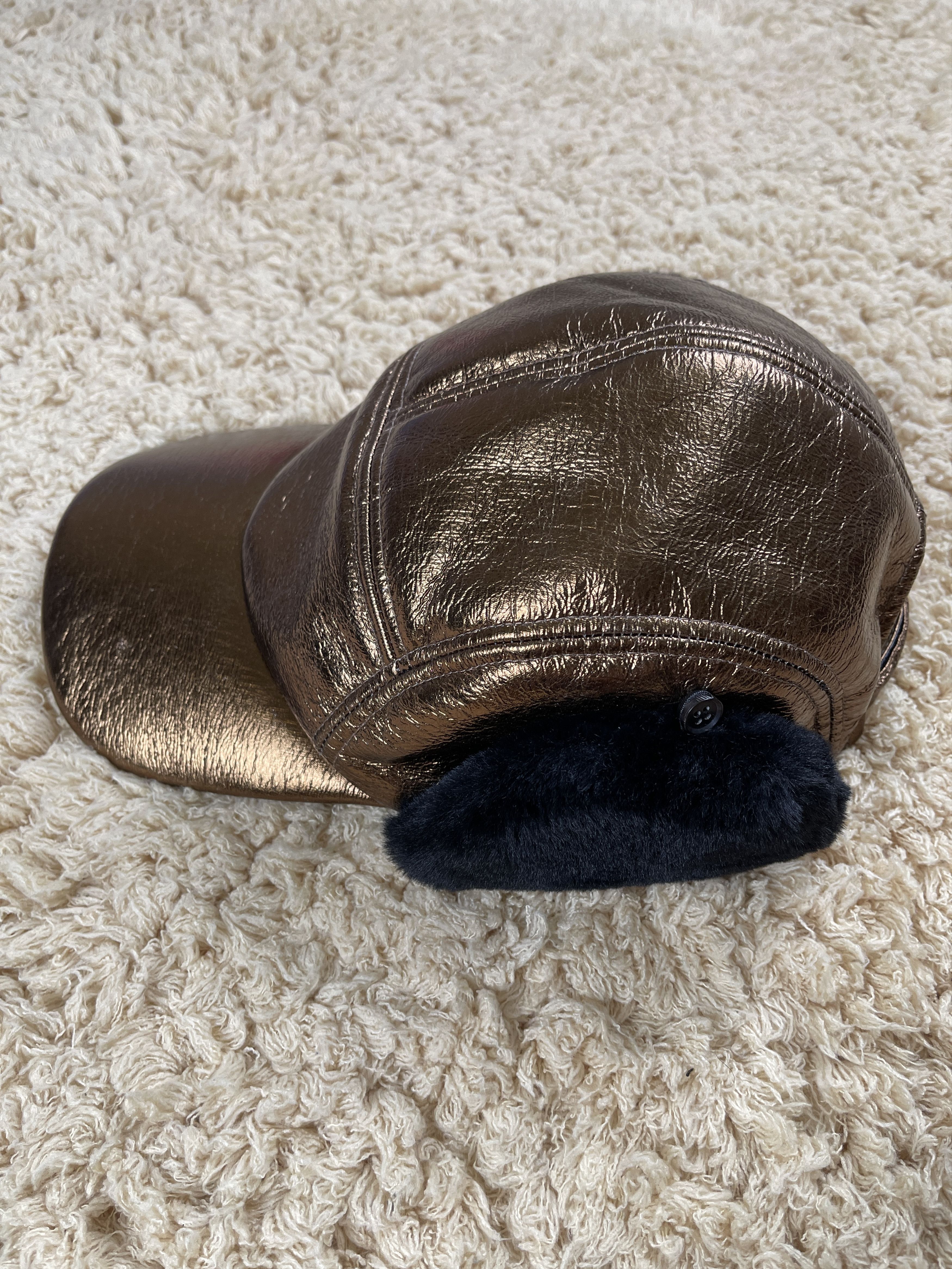 Feng Chen Wang Feng Chen Wang Earflap Cap Size ONE SIZE - 2 Thumbnail