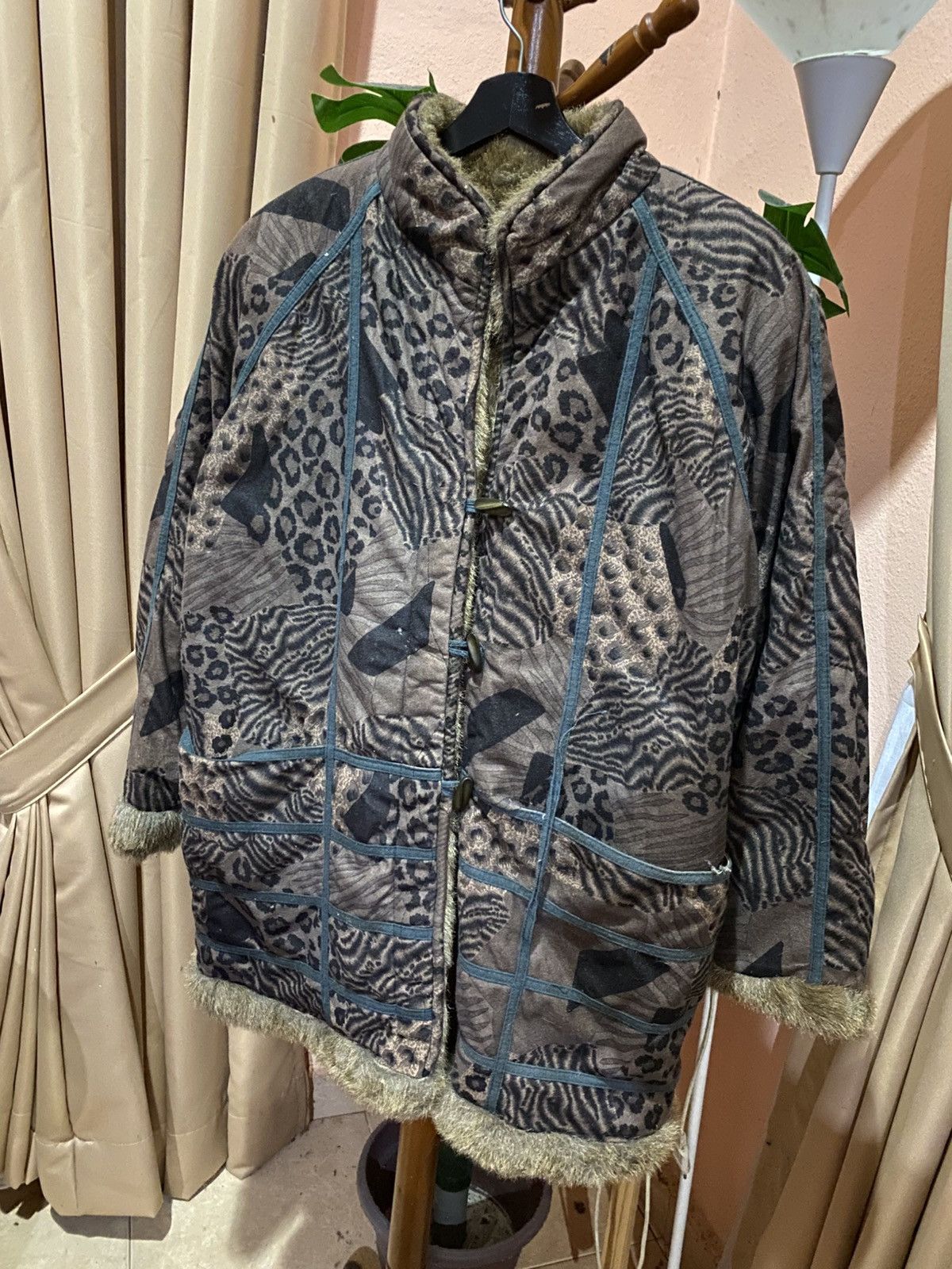 Chevalier VINTAGE CHEVALIER LEOPARD FUR LINING JACKET Size US M / EU 48-50 / 2 - 2 Thumbnail