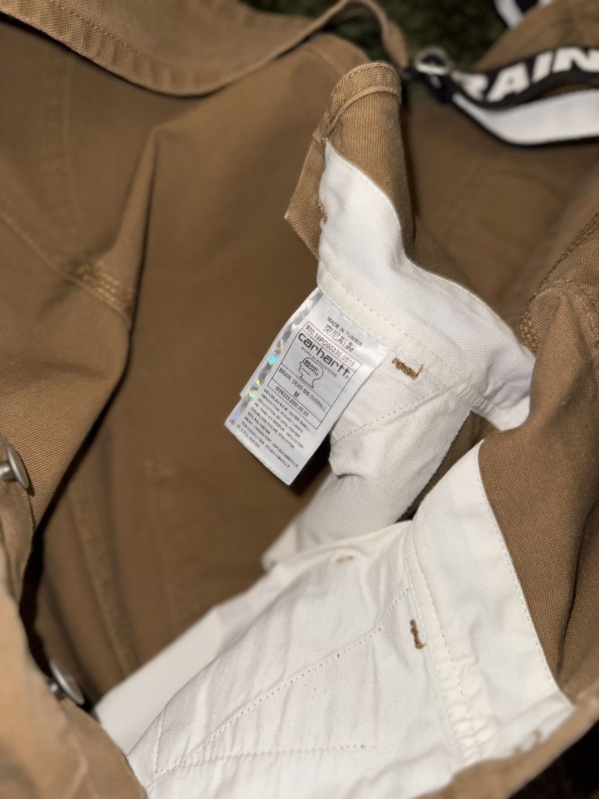 Brain Dead × Carhartt Wip [M] Brain Dead x Carhartt WIP Duck Canvas Overalls Size US 32 / EU 48 - 6 Thumbnail