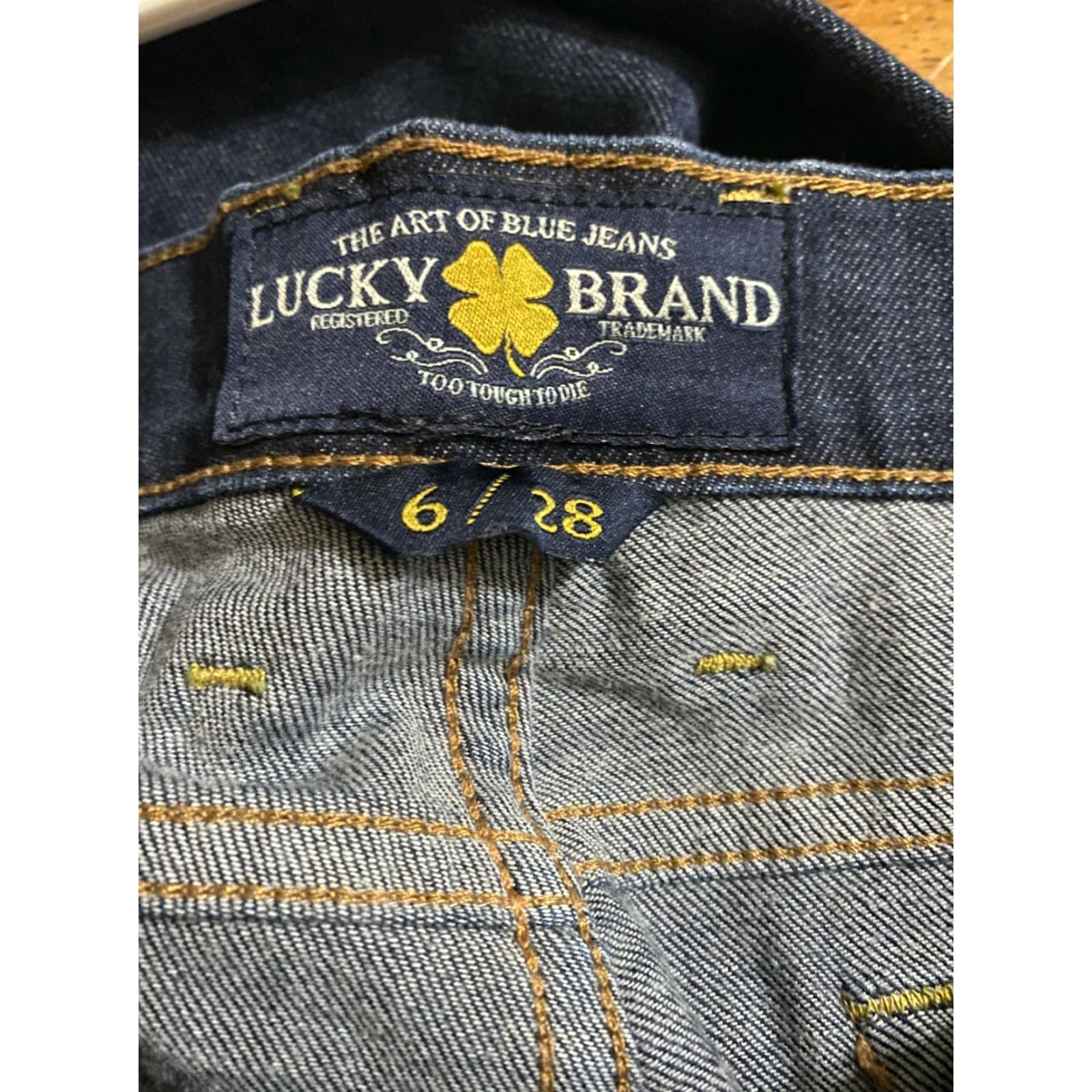 Lucky Brand Lucky Brand Charlie Skinny Denim Blue Jeans Women's Size 6/28 Size 28" / US 6 / IT 42 - 3 Thumbnail