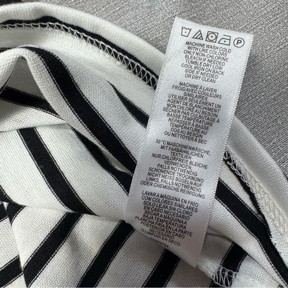 Adrianna Papell NWT New Adrianna Papell Embellished Stripe T-Shirt Size XL Size XL / US 12-14 / IT 48-50 - 7 Thumbnail