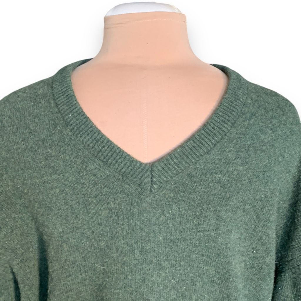 Vintage Vintage Cambridge Classics Green Wool Blend Pullover Knit Vn Size US XXL / EU 58 / 5 - 3 Thumbnail