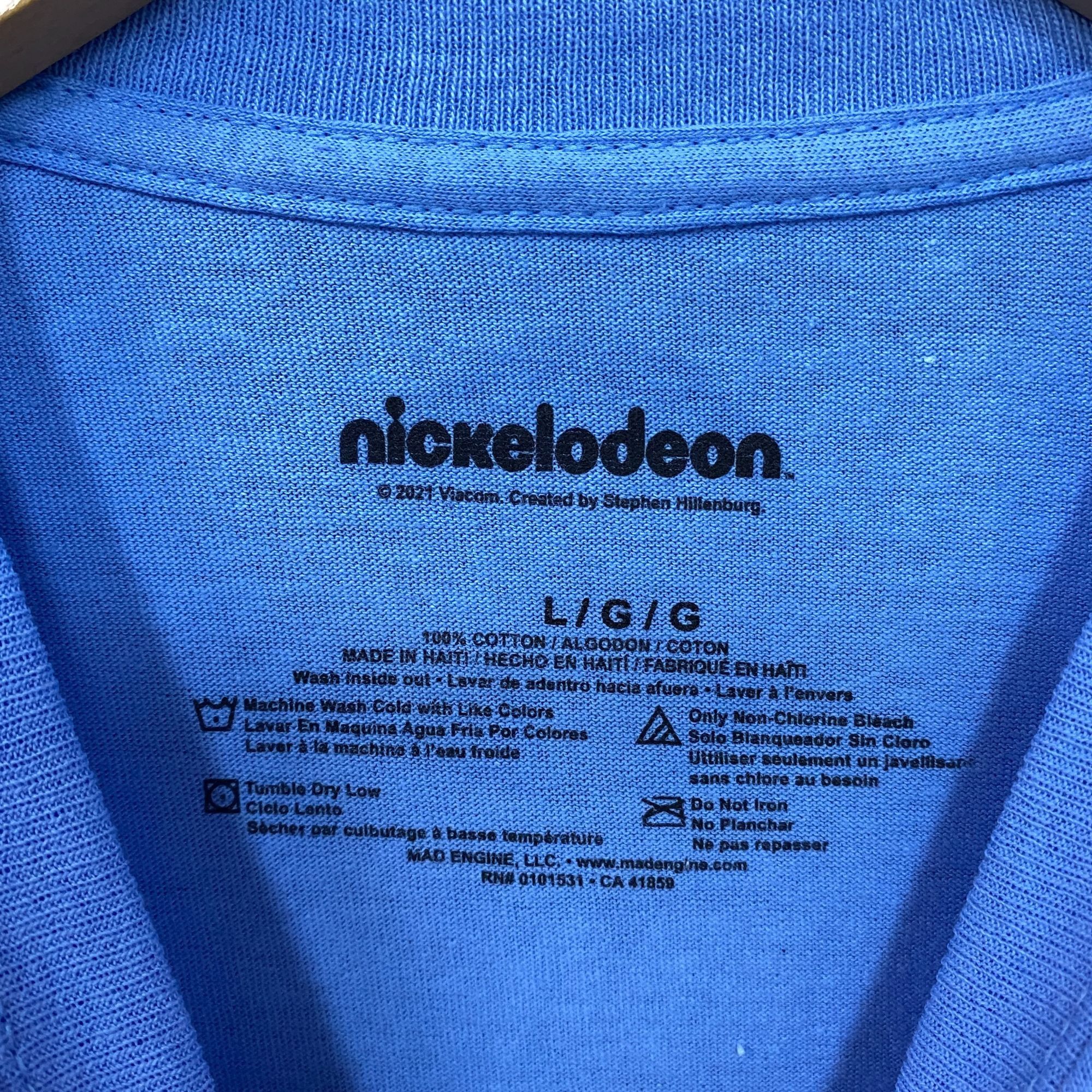 Nickelodeon Nickelodeon Spongebob Bikini Bottom Driver License T-shirt l Size US L / EU 52-54 / 3 - 4 Thumbnail