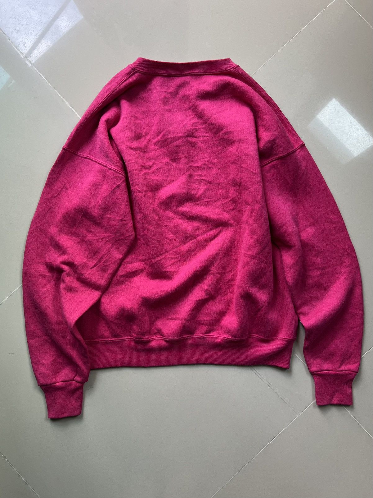 Lee Vintage Lee Pink Blank Crewneck Size US L / EU 52-54 / 3 - 7 Thumbnail