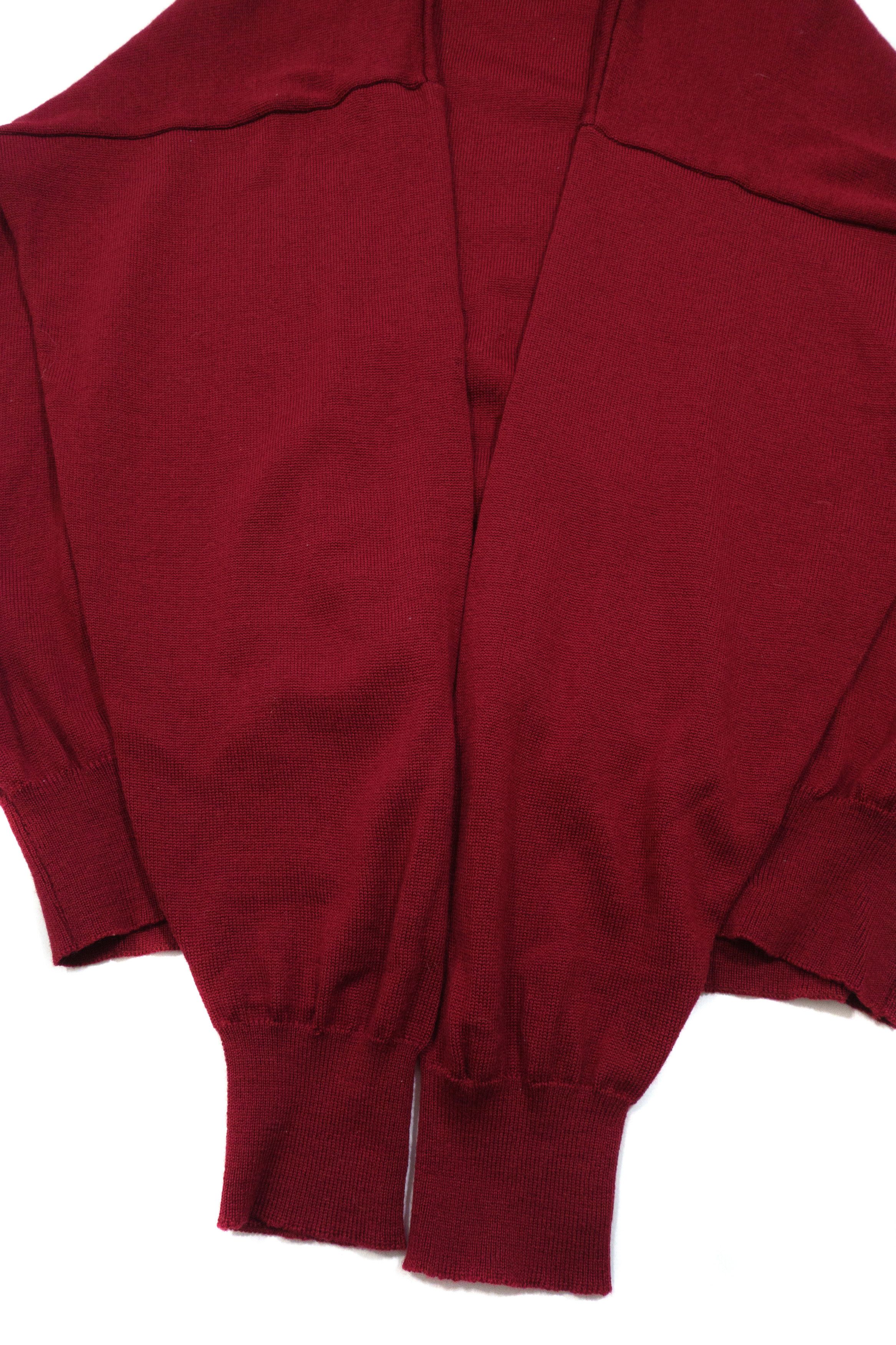 Lacoste 80s Wool Roll Neck Logo Vintage Sweater Made in France Size US XL / EU 56 / 4 - 5 Thumbnail