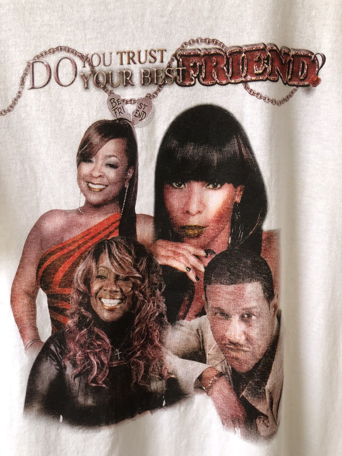 Band Tees × Rap Tees × Vintage Vintage Do You Trust Your Best Friend Rap Tee Size US L / EU 52-54 / 3 - 3 Thumbnail