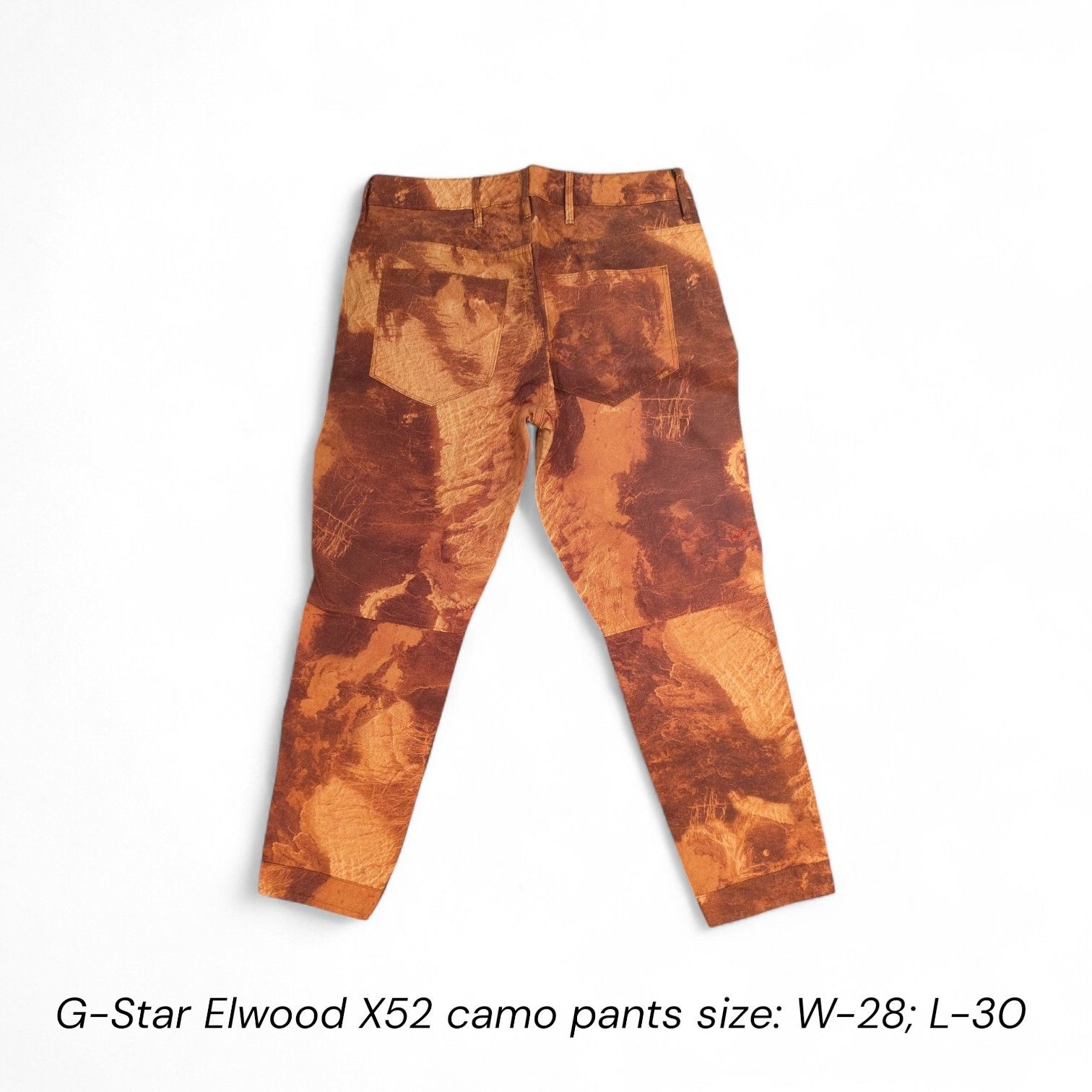G-Star G-Star Elwood X52 camo pants size: W-28; L-30 Size US 28 / EU 44 - 2 Thumbnail