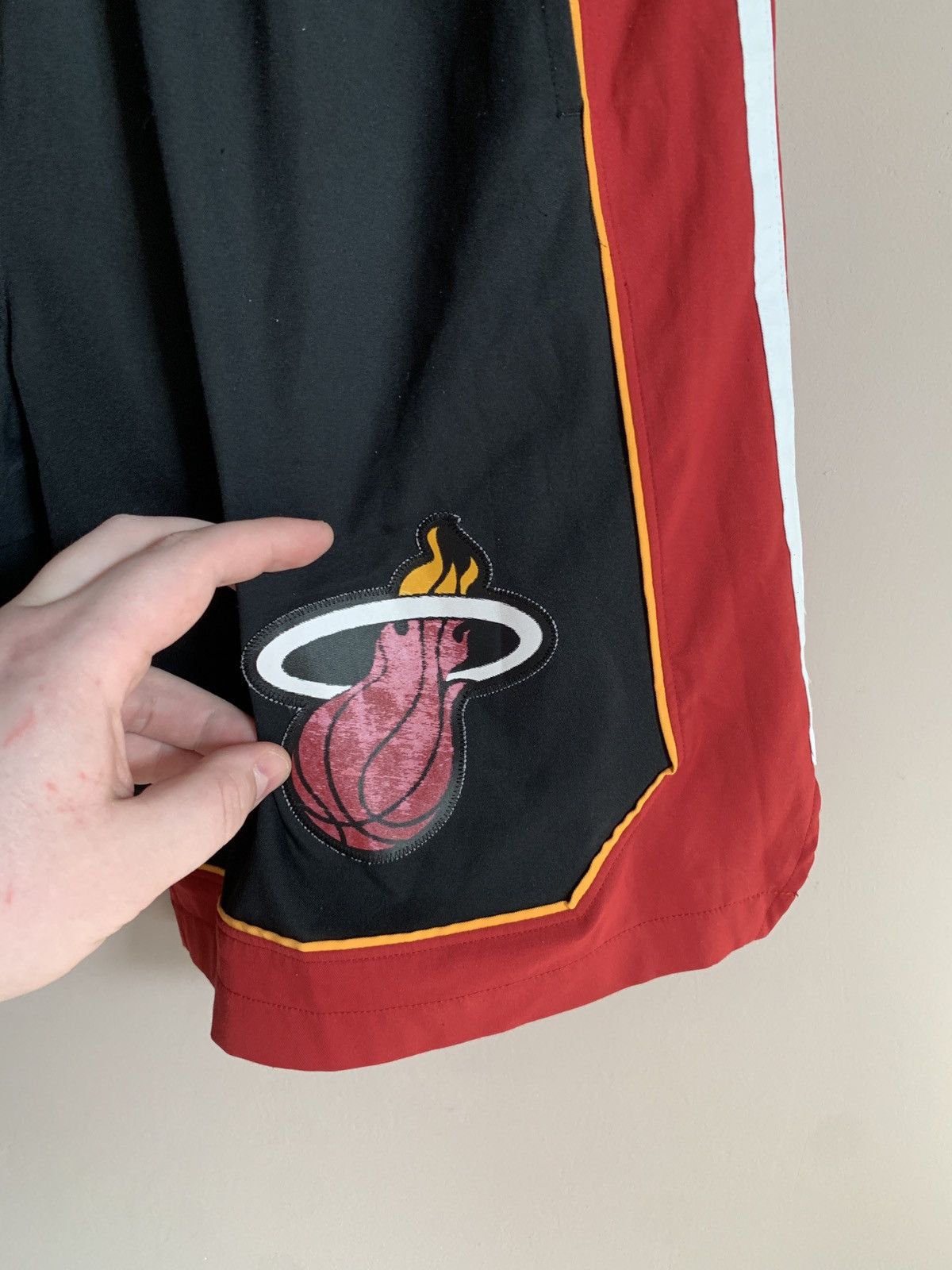 NBA Miami Heat adidas basketball shorts 2014 nba Size US 32 / EU 48 - 6 Thumbnail