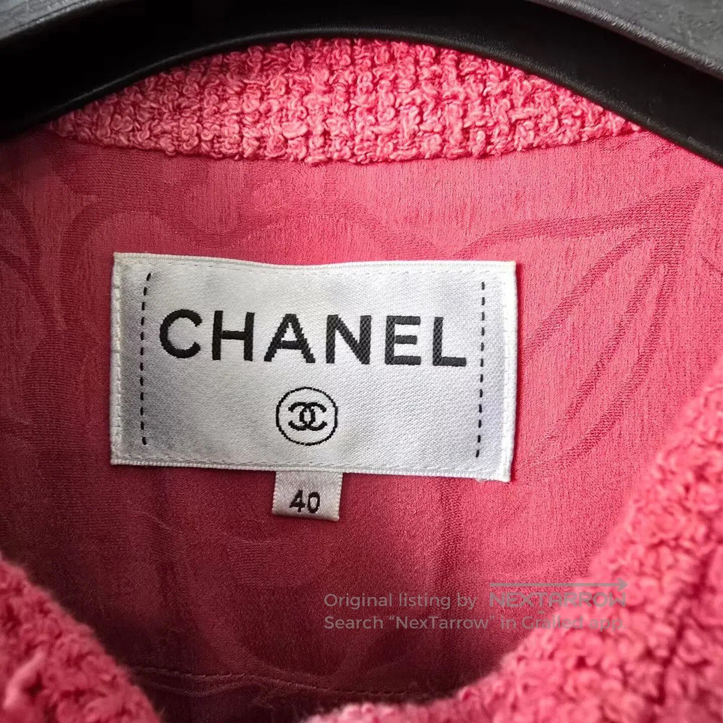Chanel pink woven romper by Chanel. Size 40" / US 18 - 4 Thumbnail