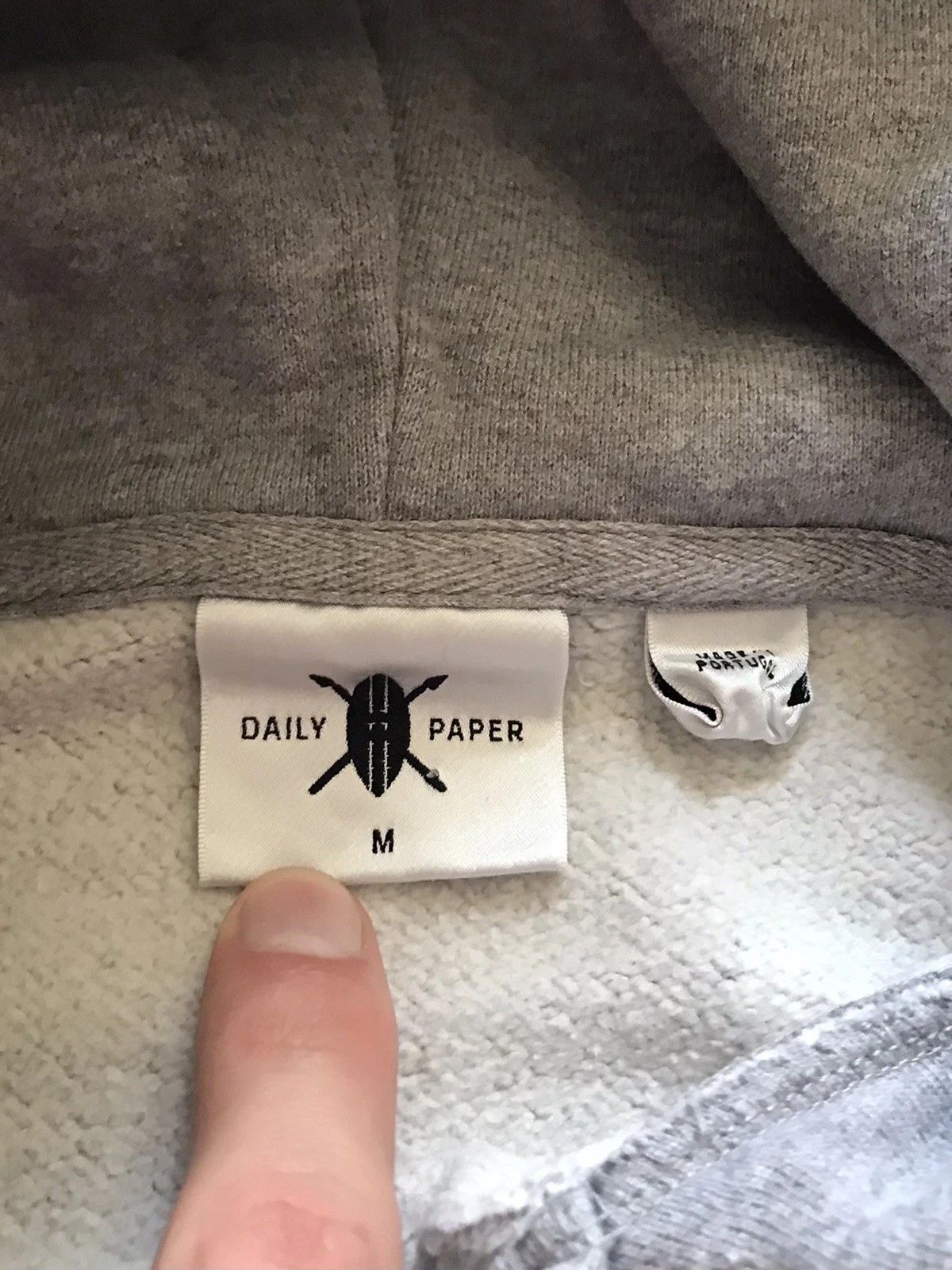 Daily Paper Daily Paper Captain Hoodie Mens Sz M Gray Size US M / EU 48-50 / 2 - 4 Thumbnail