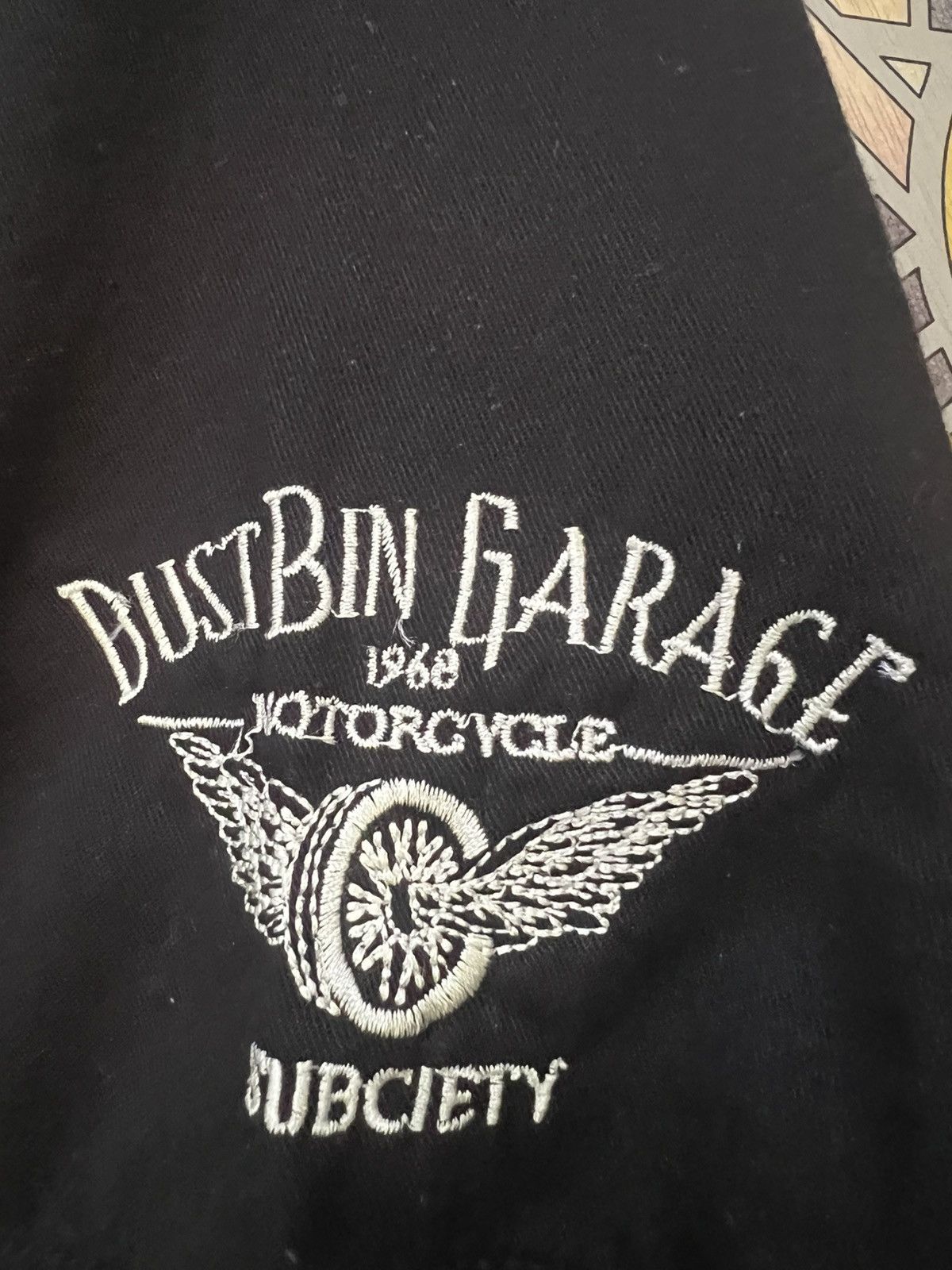 Japanese Brand Subciety Dustbin Garage EmbroideredBritishMotorcycleWorkwear Size US 42 / EU 58 - 11 Thumbnail