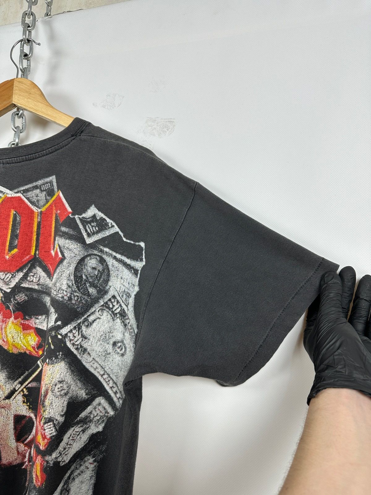 AC/DC Vintage AC/DC All Over Print Rare T-Shirt Size US XL / EU 56 / 4 - 21 Thumbnail