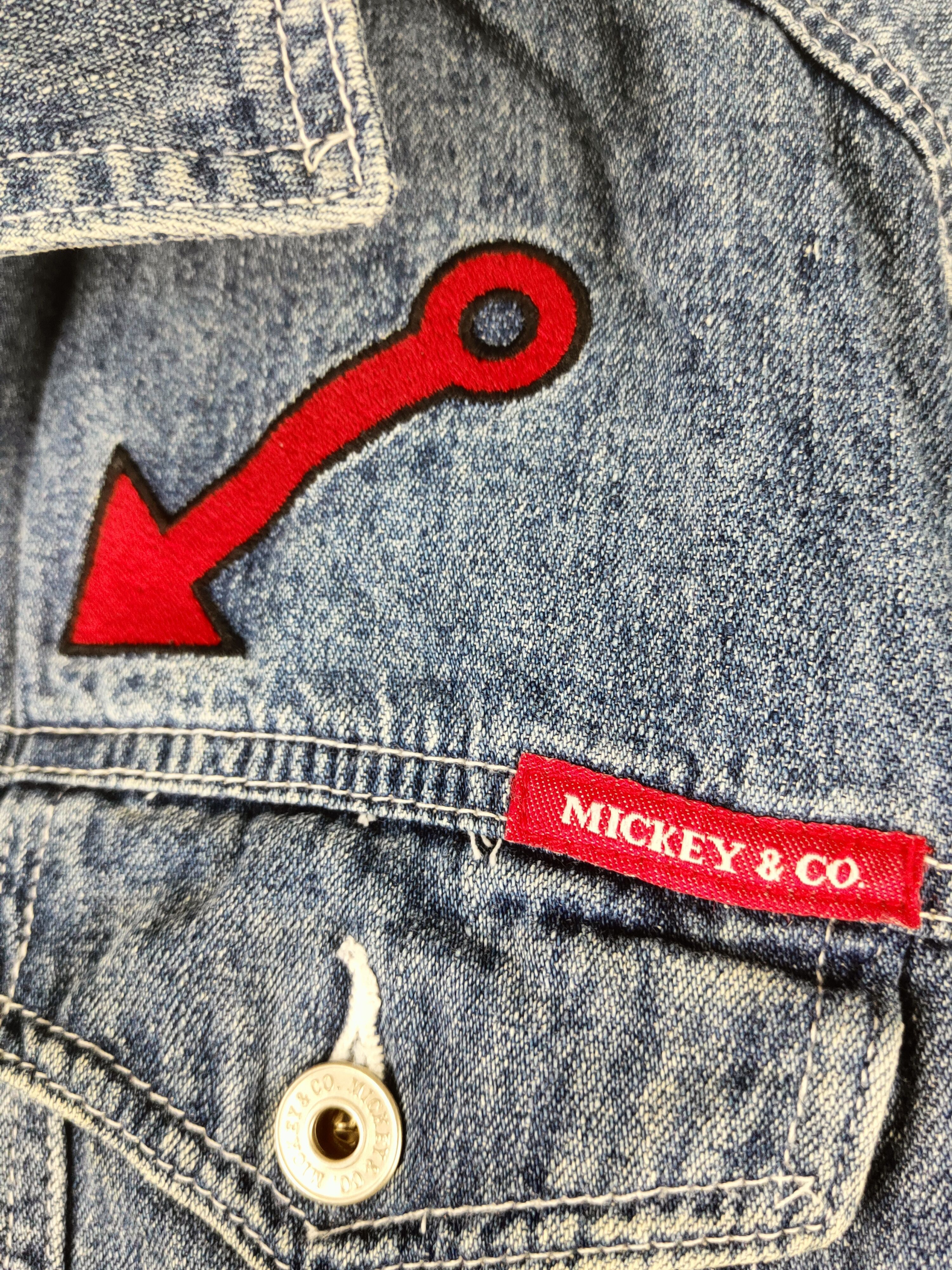 Mickey & Co. DL Mickey & co. Blue Denim Jackets #46-112 Size L / US 10 / IT 46 - 7 Thumbnail