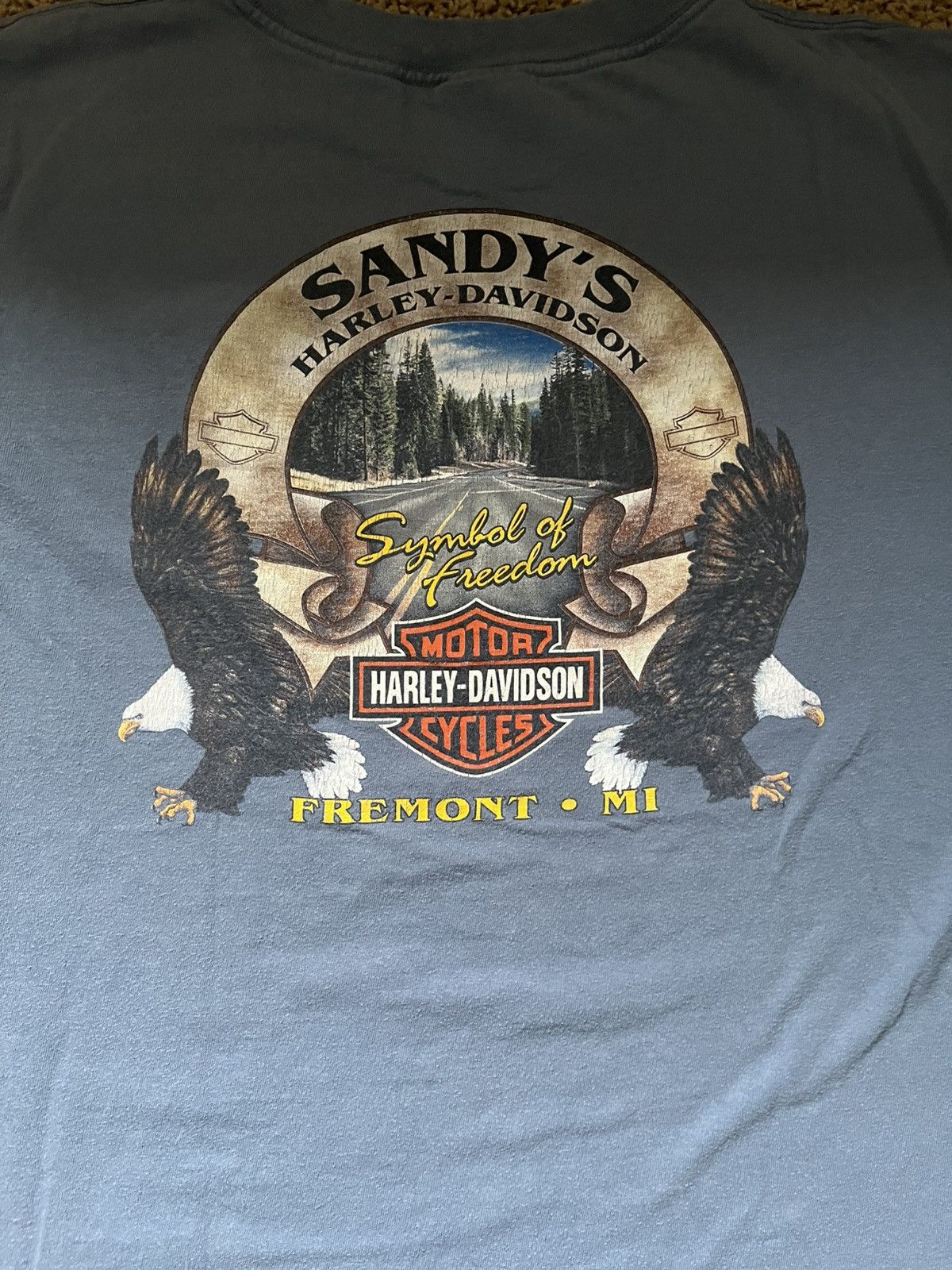Vintage Harley Davidson short sleeve Size US L / EU 52-54 / 3 - 4 Thumbnail