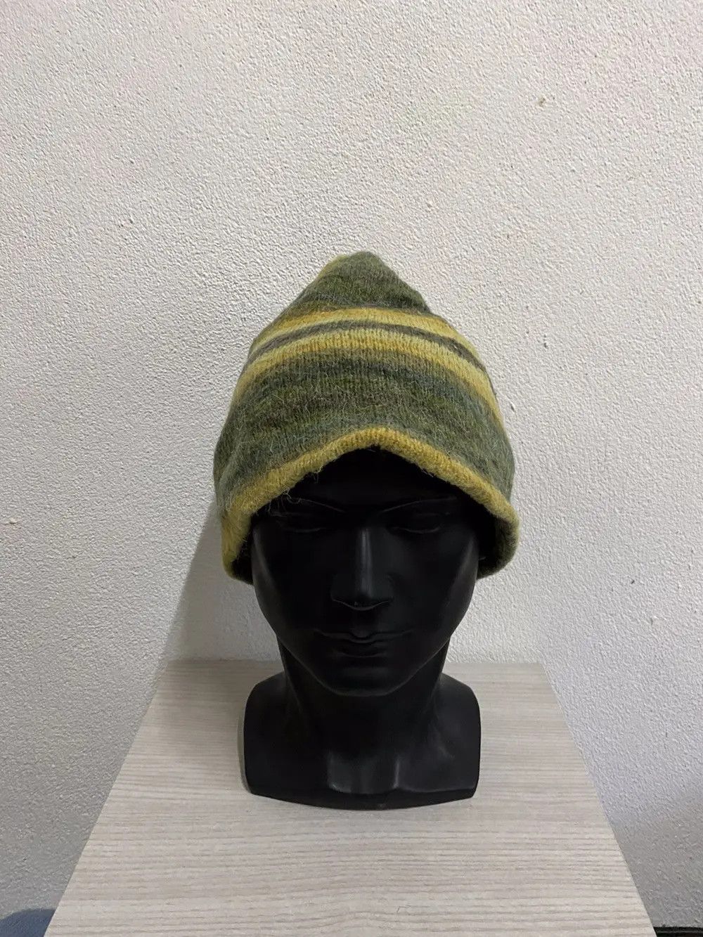 Japanese Brand Japanese Brand Stripe Design Beanie Hat Size ONE SIZE - 3 Thumbnail