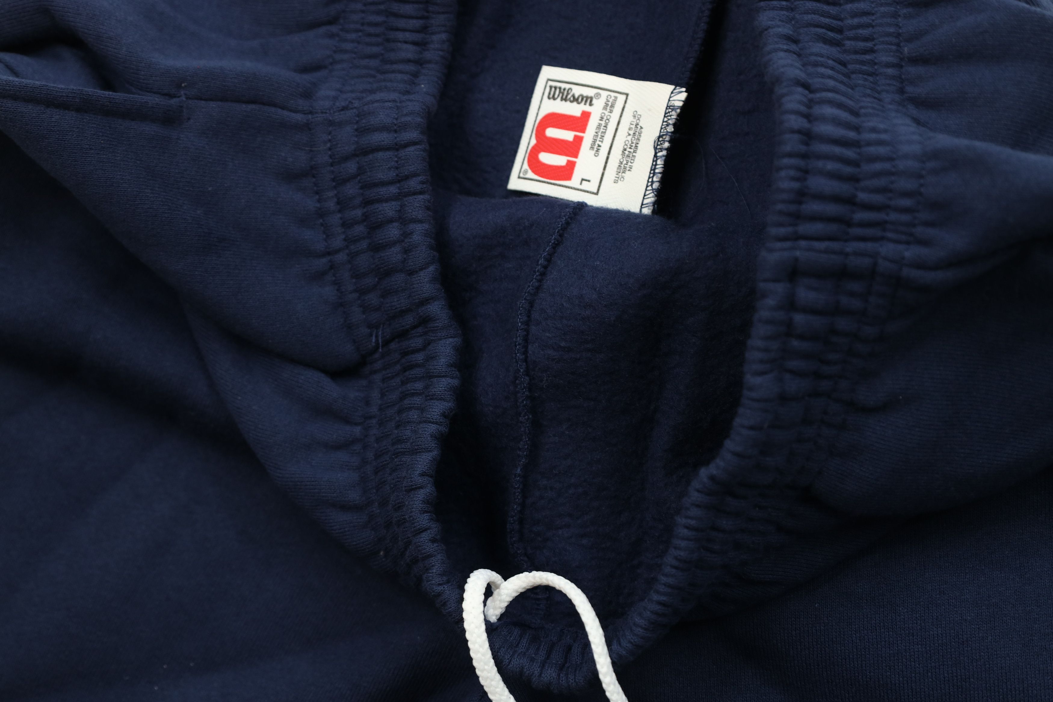 Wilson Vintage 90s Wilson Heavyweight Above Knee Sweatpants Shorts Size US 34 / EU 50 - 6 Thumbnail