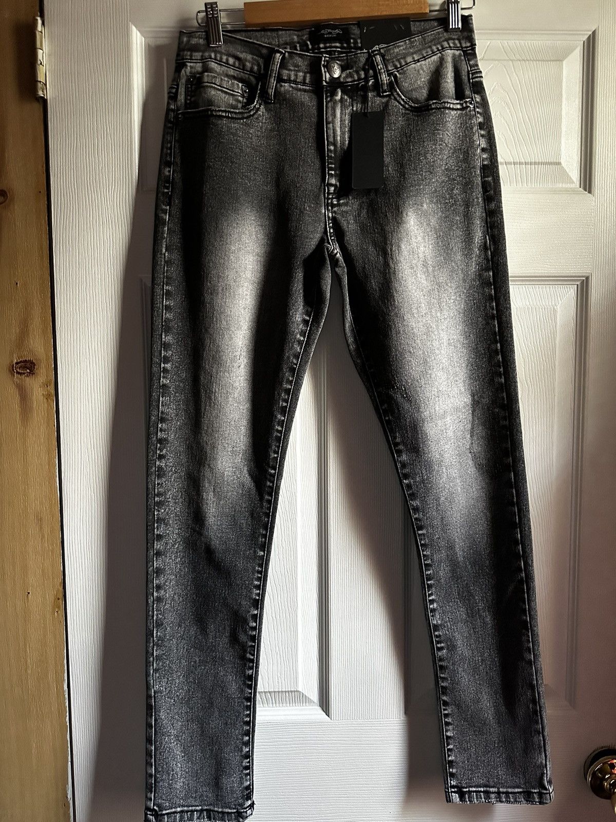 Ed Hardy Ed Hardy Tiger Outline Slim Skinny Jean Size US 30 / EU 46 - 2 Thumbnail