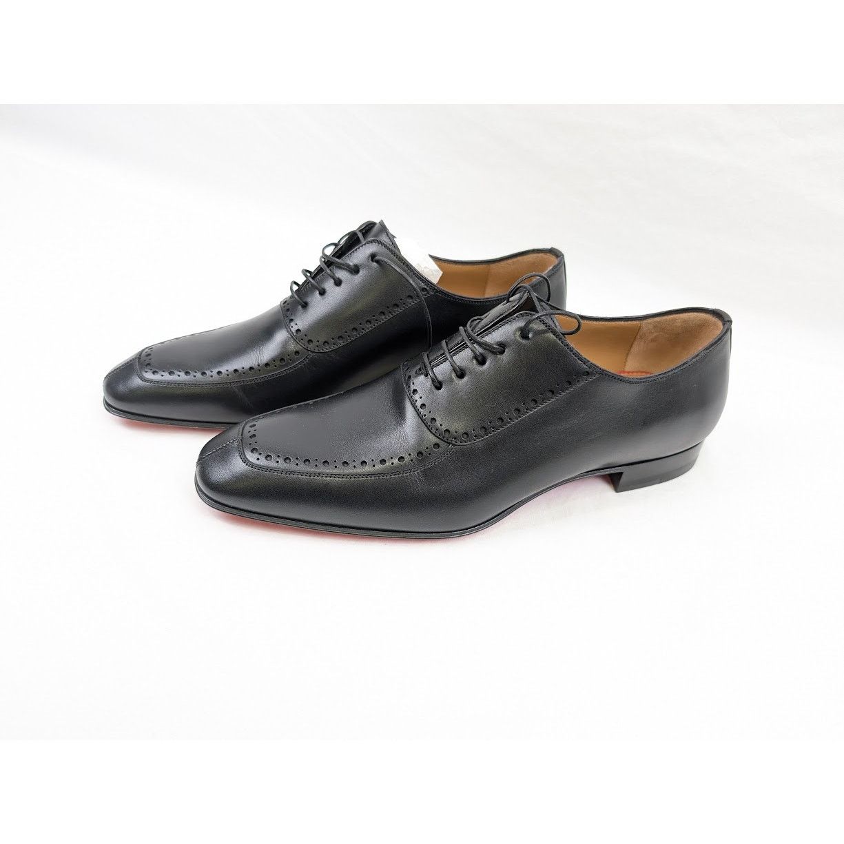 Christian Louboutin o1rshd1 Calf Flat Shoes in Black Size US 8 / EU 41 - 19 Thumbnail