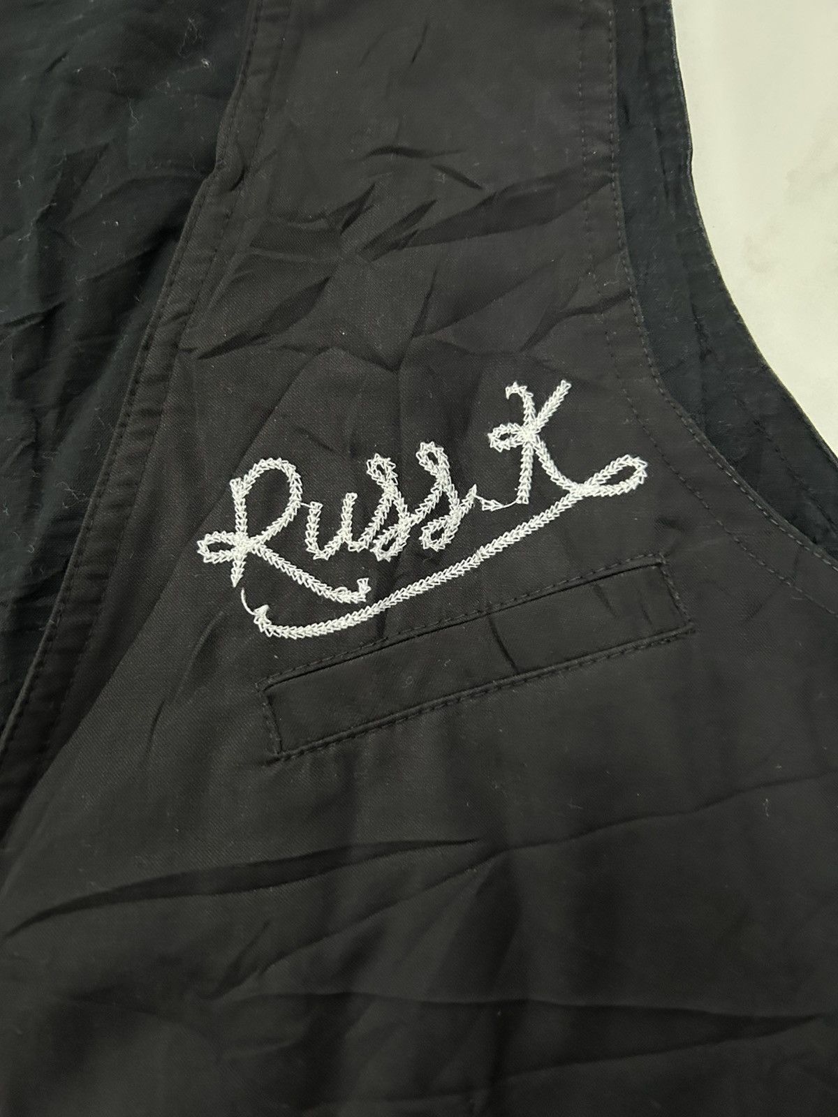 Japanese Brand VEST SIX STAR X TRIPLE CROWN X RUSS-K Size US M / EU 48-50 / 2 - 2 Thumbnail