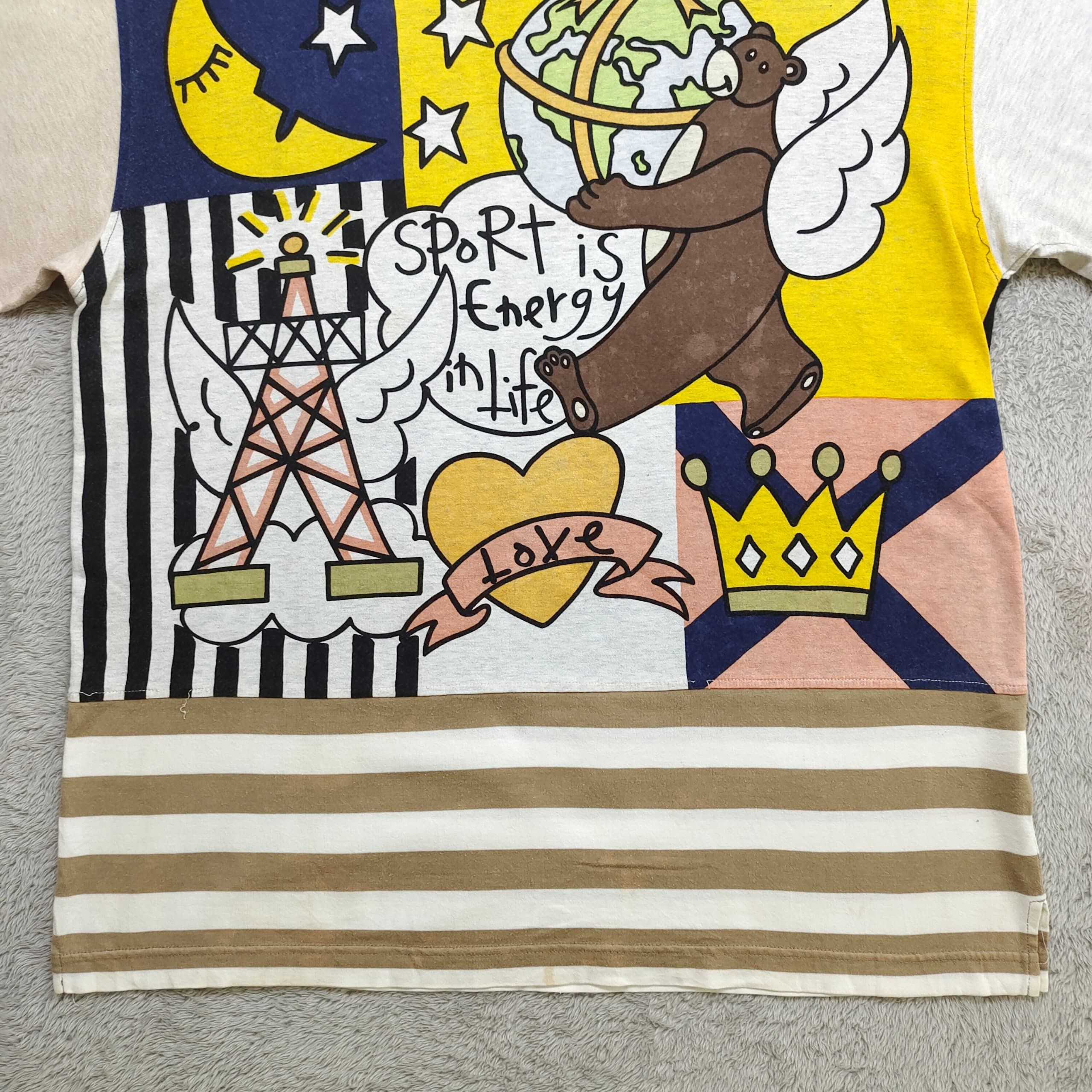 Jean Charles De Castelbajac Vintage Charles de Castelbajac Bear Graphic Tee Size US M / EU 48-50 / 2 - 5 Thumbnail