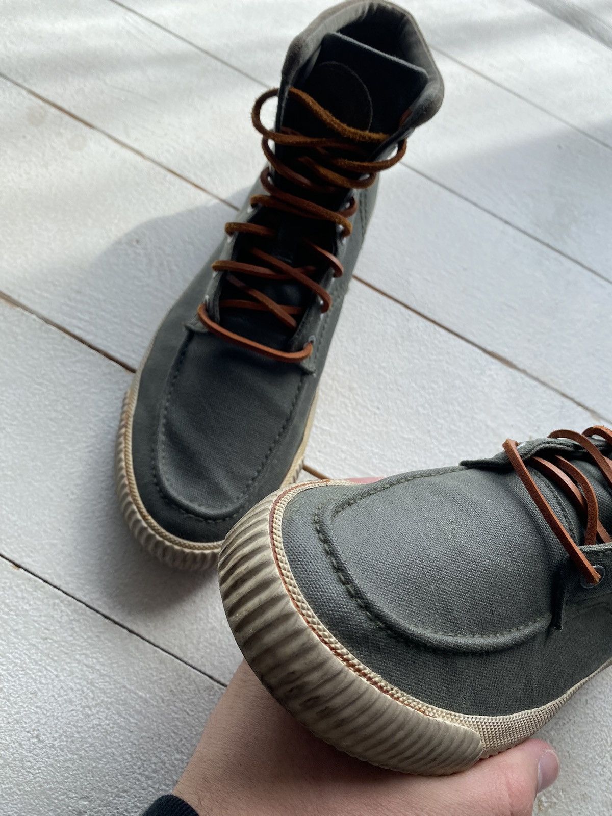 Diesel × Vintage 🔥Diesel Punk Opium Gothic High Boots Sneakers Rare y2k Size US 9 / EU 42 - 9 Thumbnail