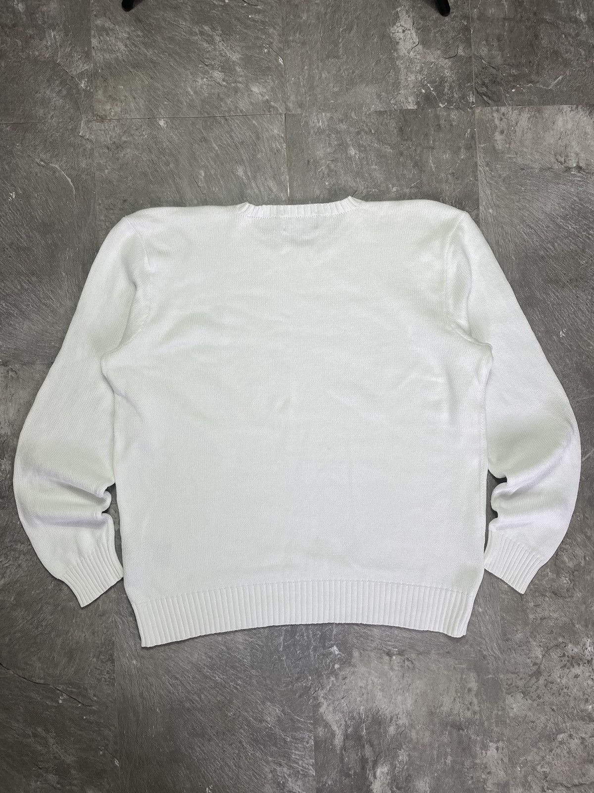 Polo Ralph Lauren Vintage Polo Ralph Lauren Knit Sweater Mini Logo Luxury 90s Size US L / EU 52-54 / 3 - 3 Thumbnail