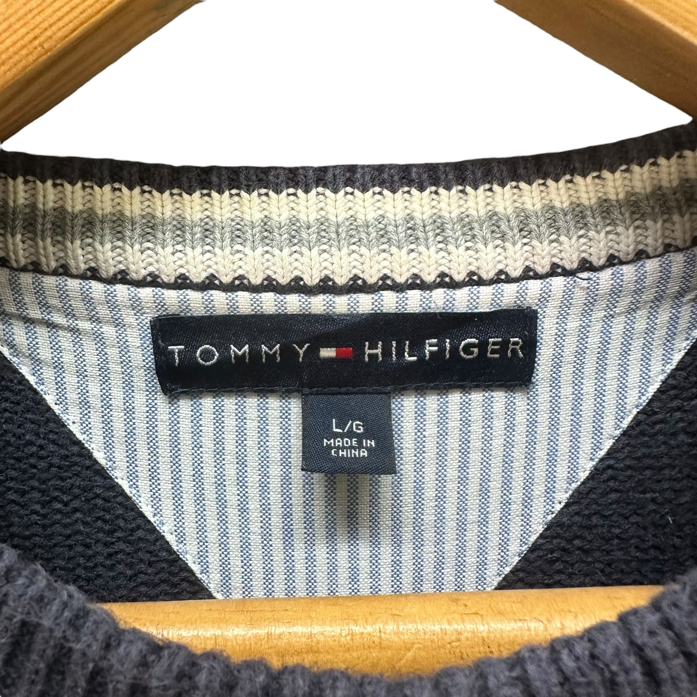 Tommy Hilfiger TOMMY HILFIGER KNITTED SWEATER #8721-022 Size US L / EU 52-54 / 3 - 6 Thumbnail
