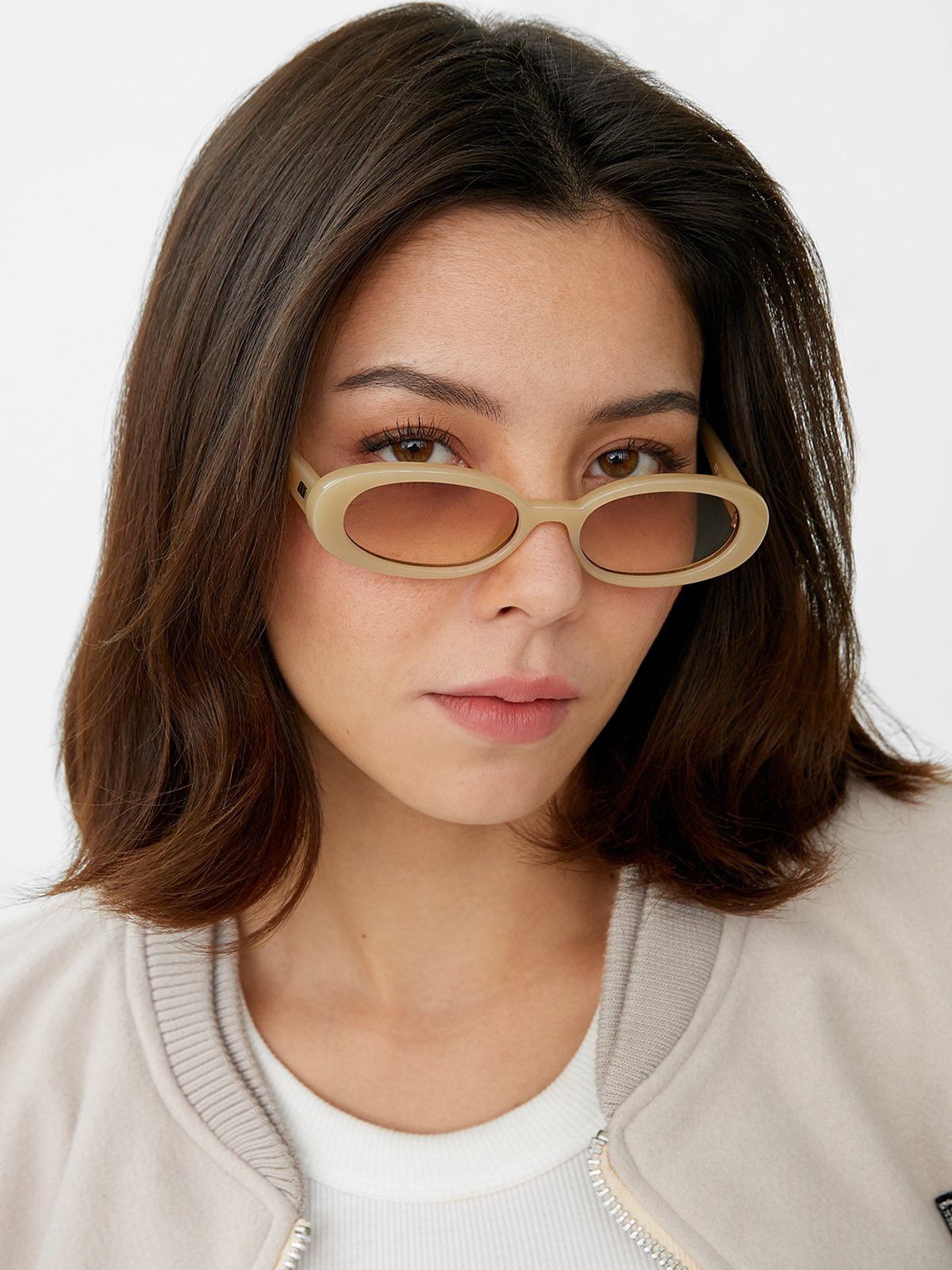 Le Specs Le Specs Outta Love Latte Unisex Size ONE SIZE - 9 Thumbnail