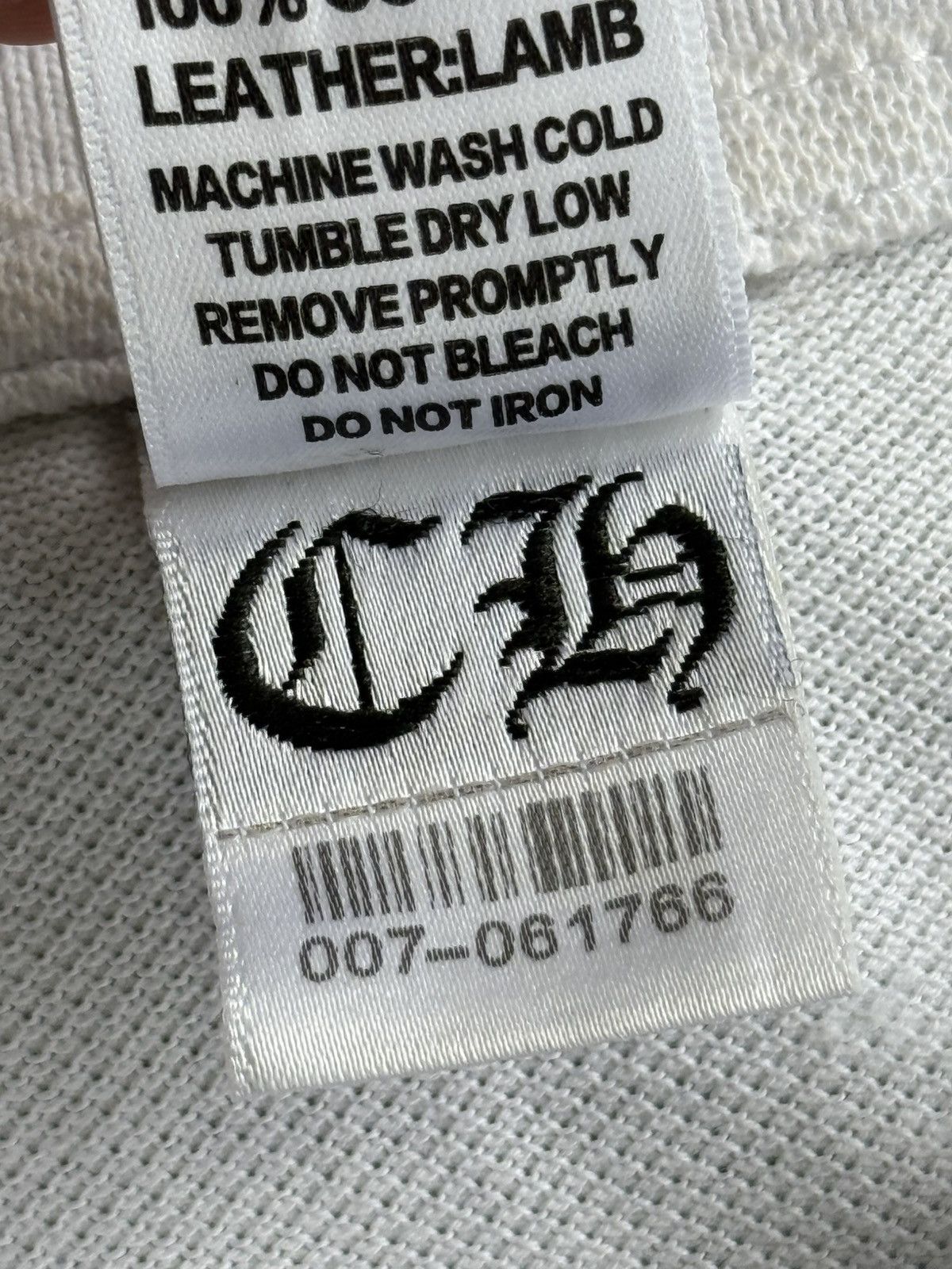 Chrome Hearts × Vintage 1 OF 1! RARE Fleur Leather Patched Polo Shirt Size US M / EU 48-50 / 2 - 11 Thumbnail