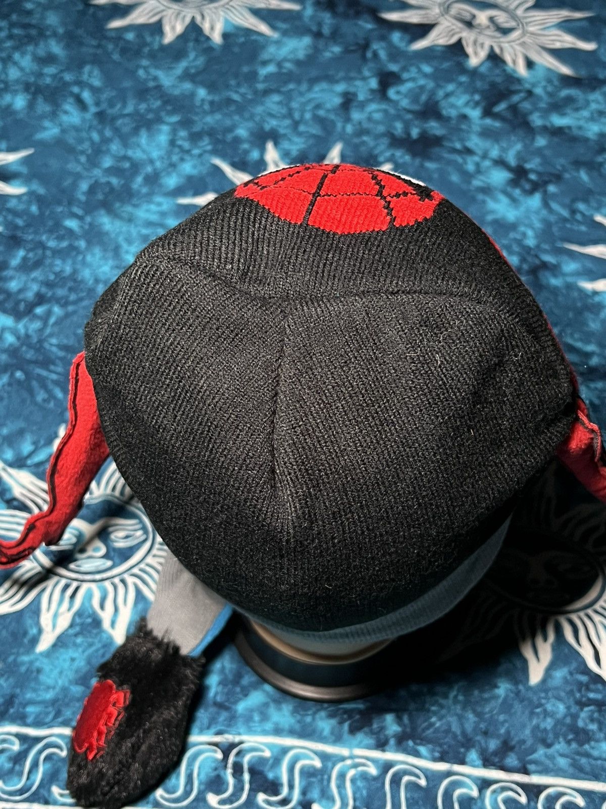 Marvel Comics SPIDER-MAN BIG LOGO MARVEL BEANIE HATS Y2K DRILL 90s Size ONE SIZE - 19 Thumbnail