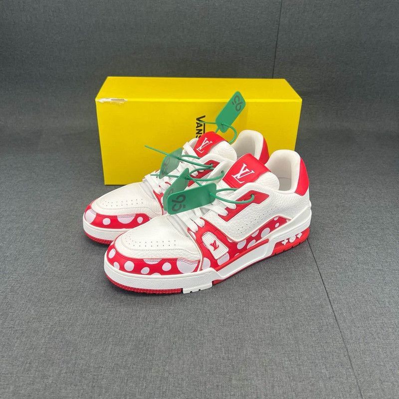 Louis Vuitton Yayoi Kusama x Louis Vuitton Fashion Sneakers -2508 Size US 8 / EU 41 - 1 Thumbnail