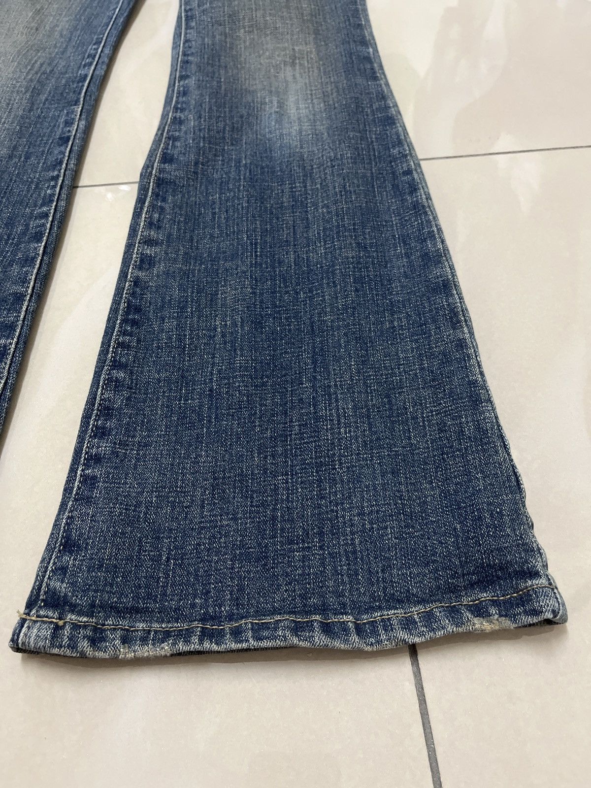 If Six Was Nine × Jean × Tornado Mart Flare jeans back rush distressed mud rusty low rise Size US 28 / EU 44 - 13 Thumbnail
