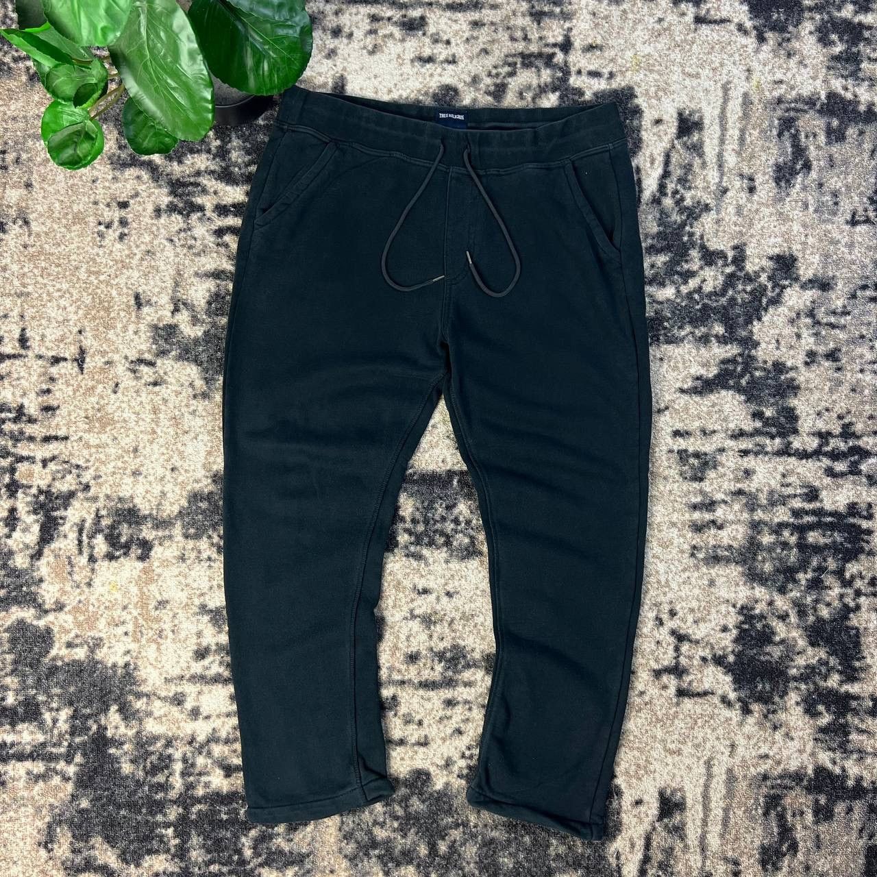 True Religion True Religion Vintage Y2K Big Logo Sweatpants Size US 36 / EU 52 - 2 Thumbnail