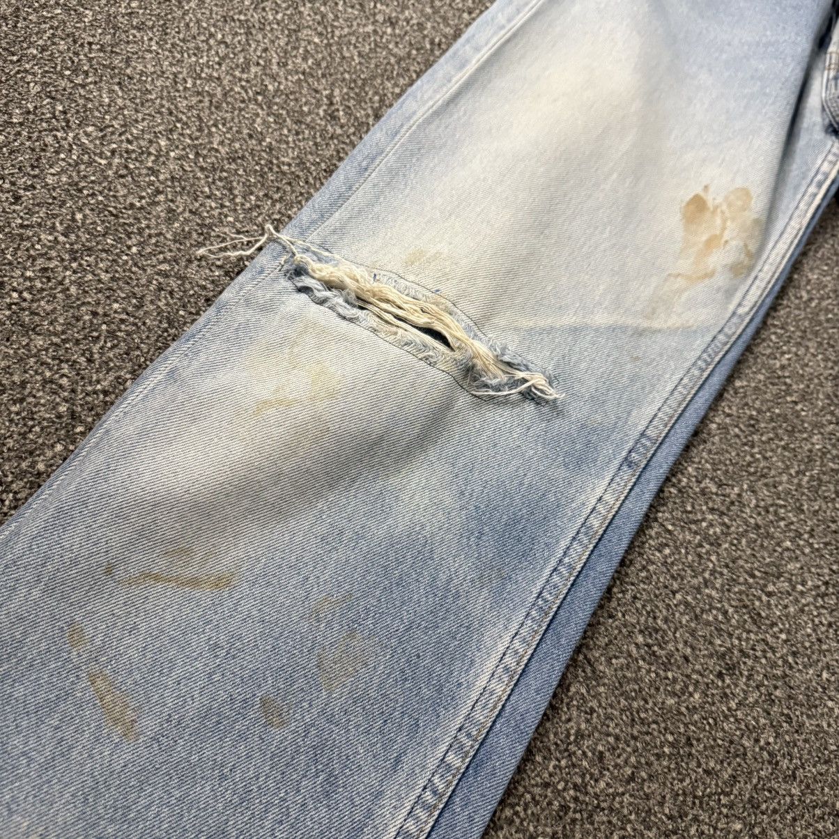 Levi's Vintage Clothing Vintage 90s Levis 501xx Faded Denim Size US 34 / EU 50 - 9 Thumbnail